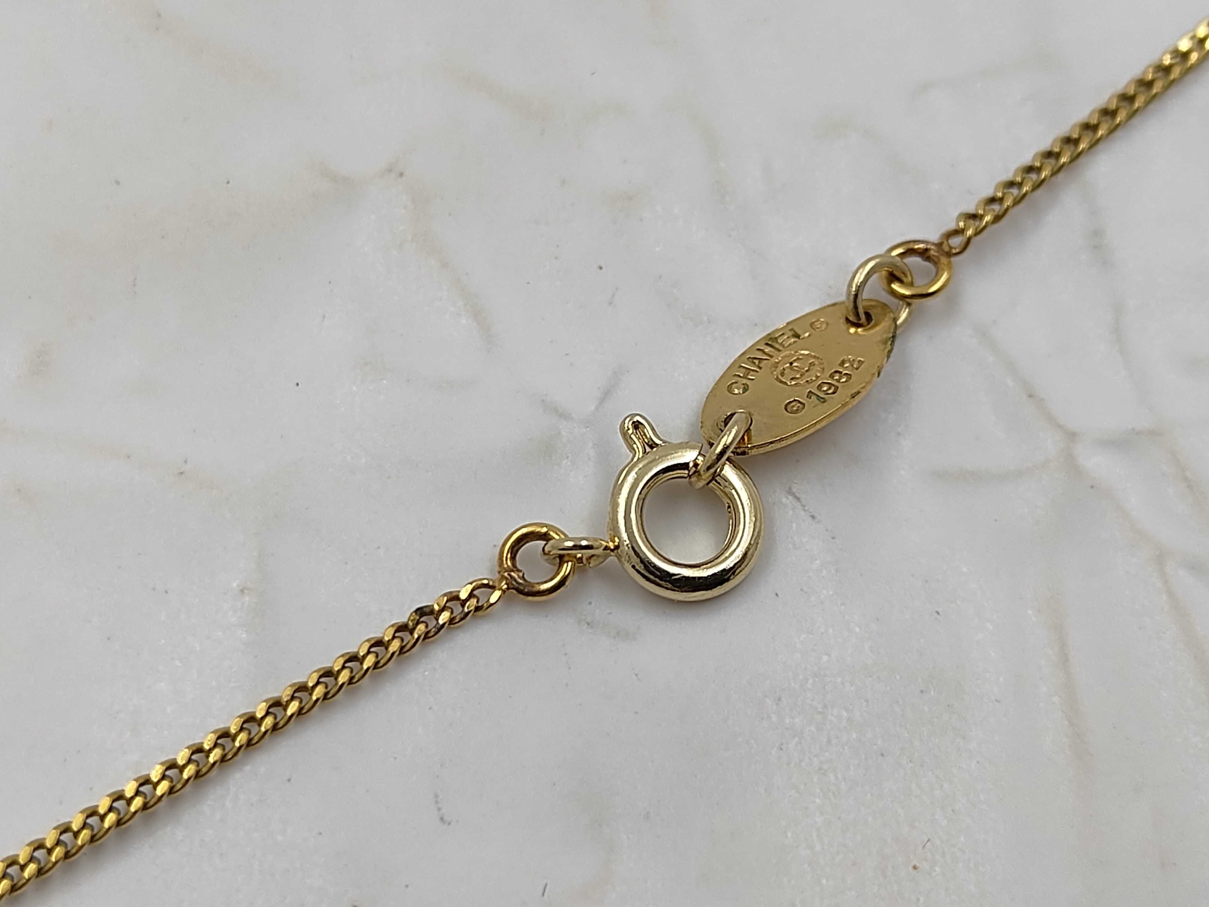 Coco Mark Rhinestone Necklace — view 4