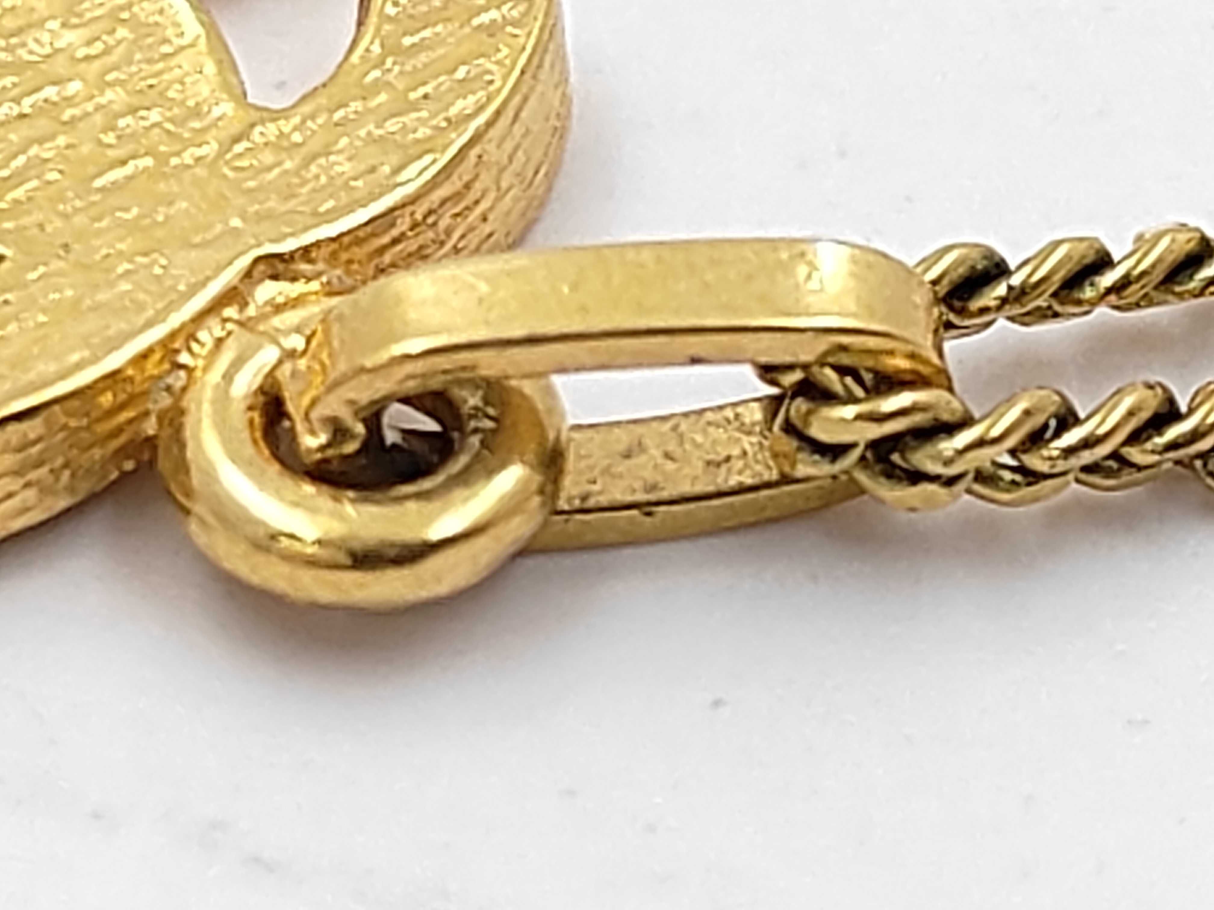 Coco Mark Rhinestone Necklace — view 8