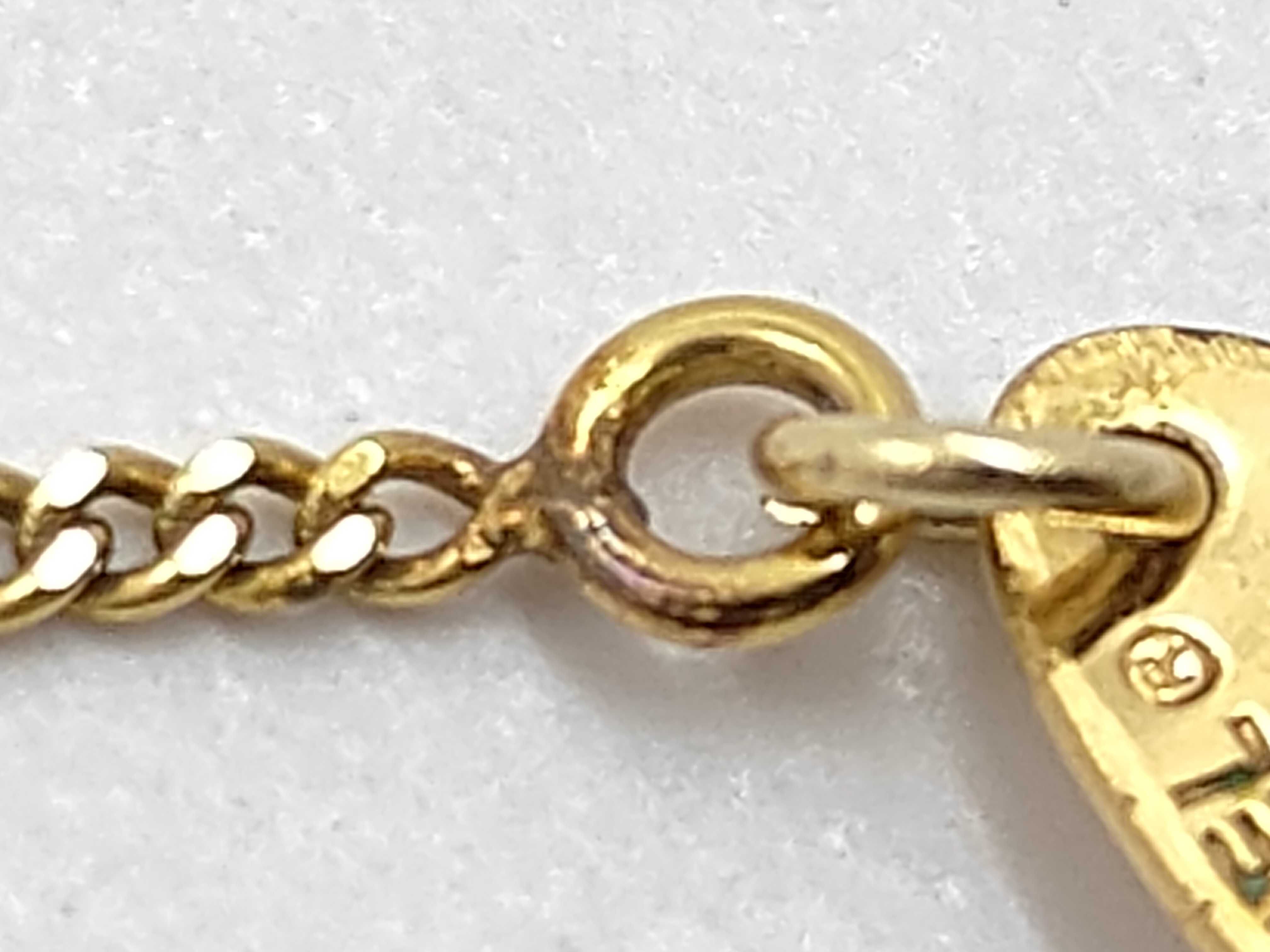Coco Mark Rhinestone Necklace — view 10