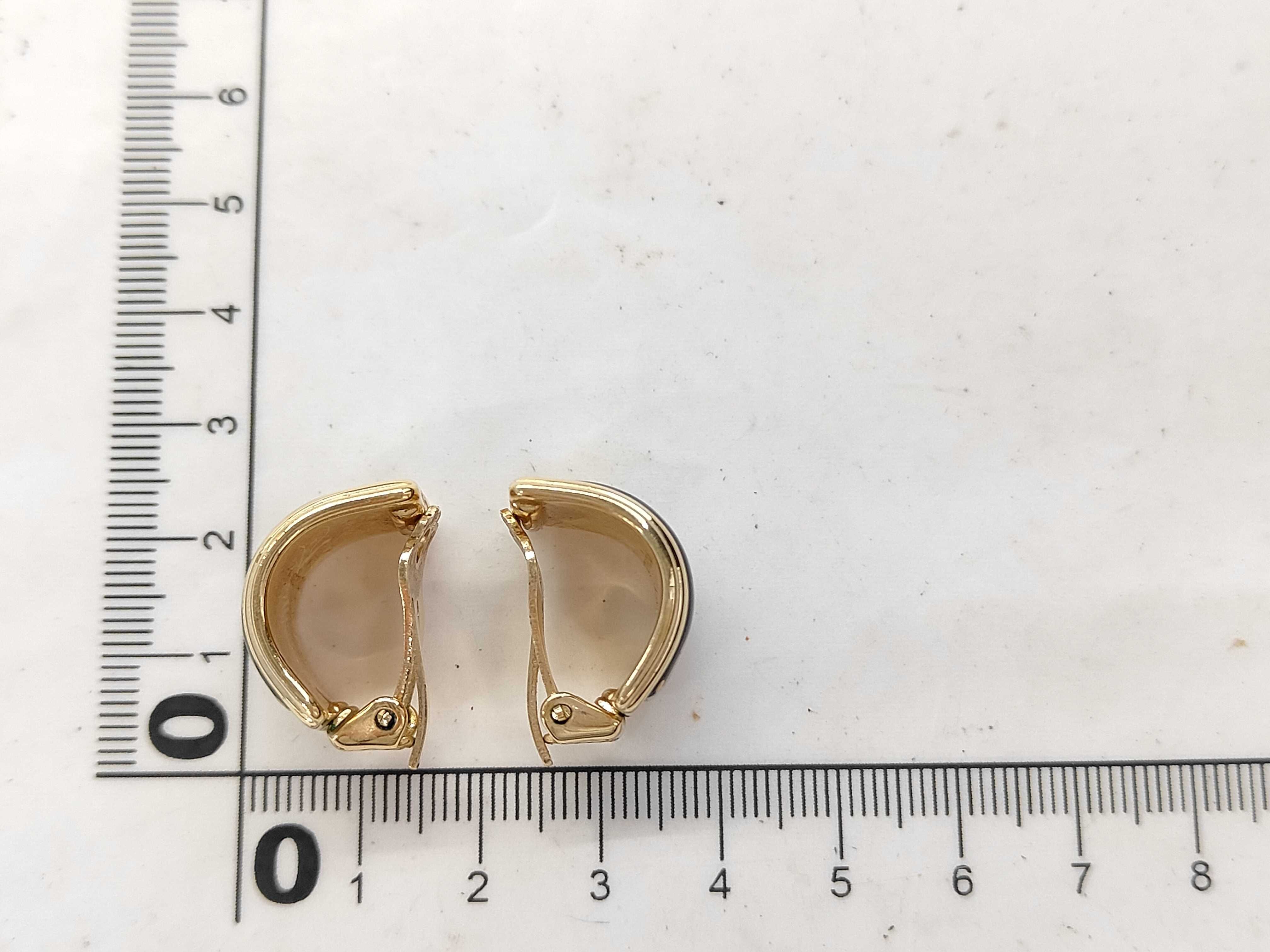 enamel earrings — view 6