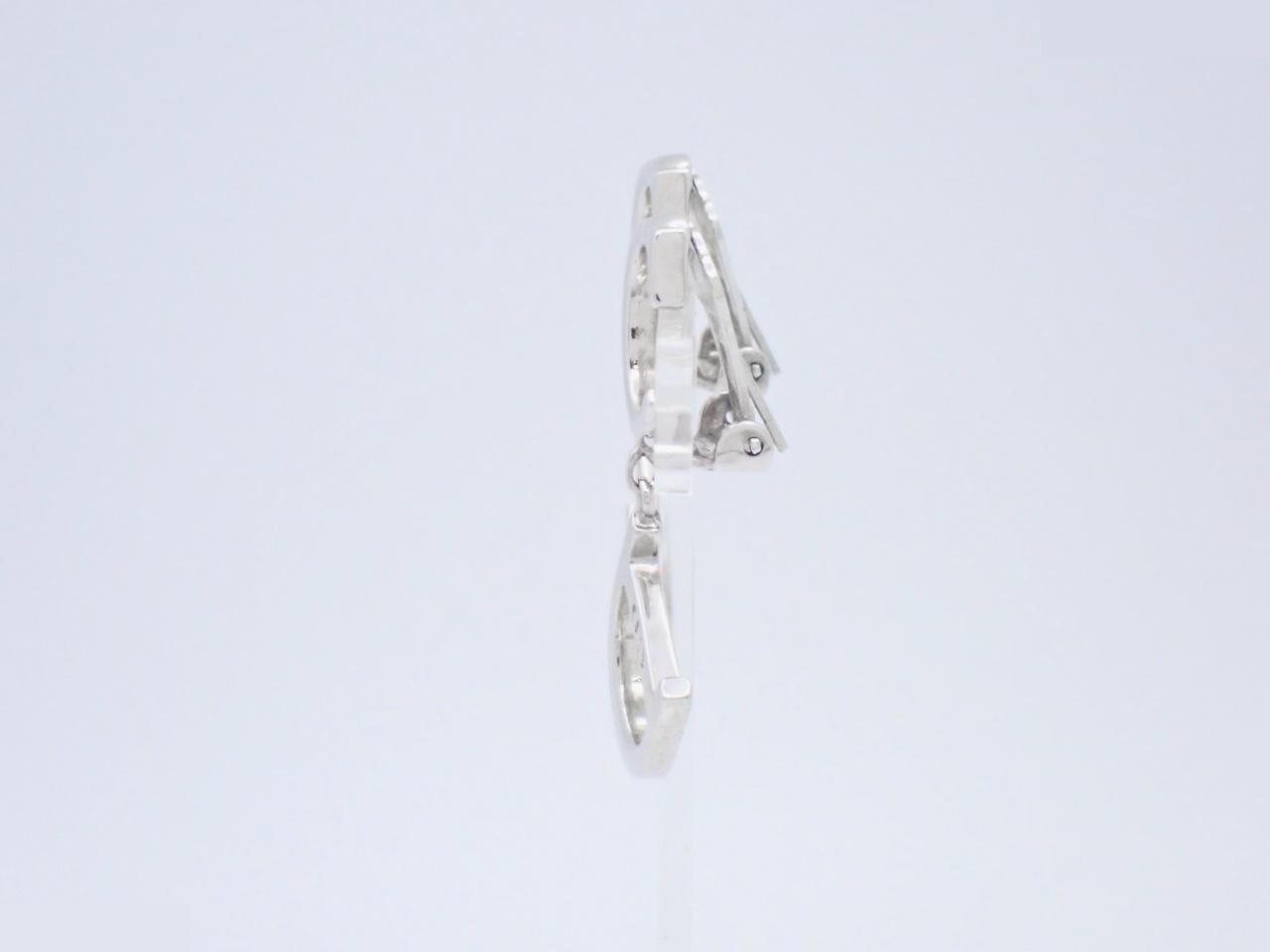 CD Logo Swing Earrings — view 3