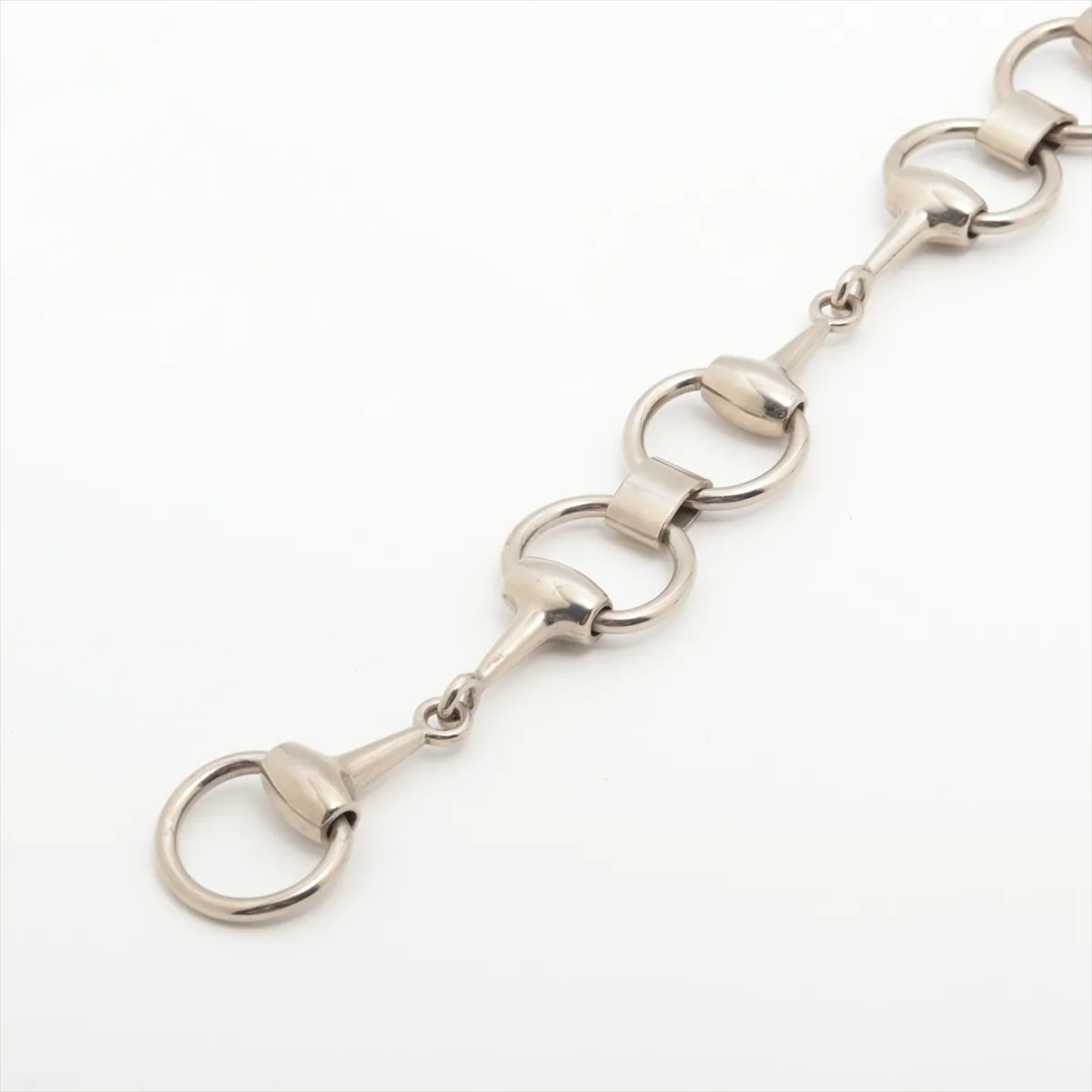 Horsebit Belt Metal Silver — view 2