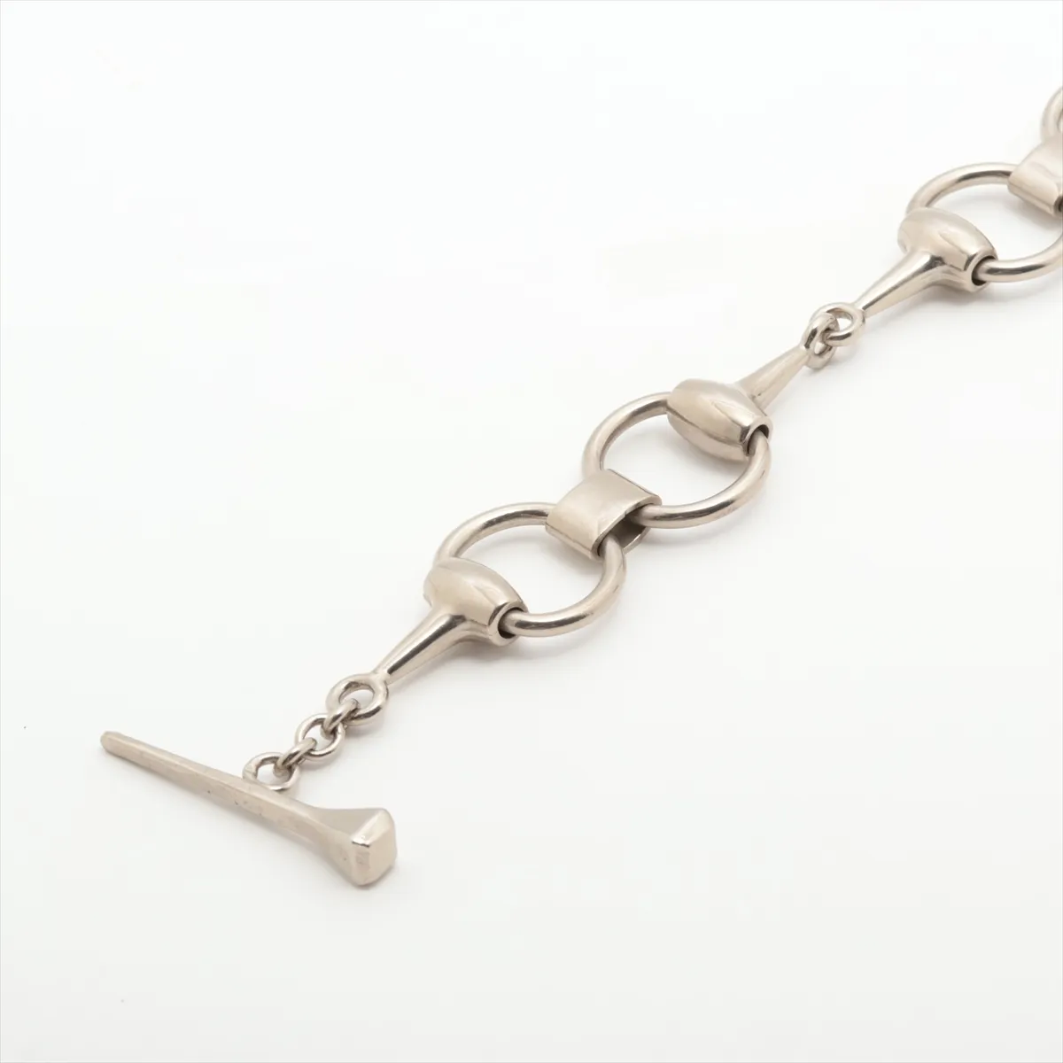 Horsebit Belt Metal Silver — view 3