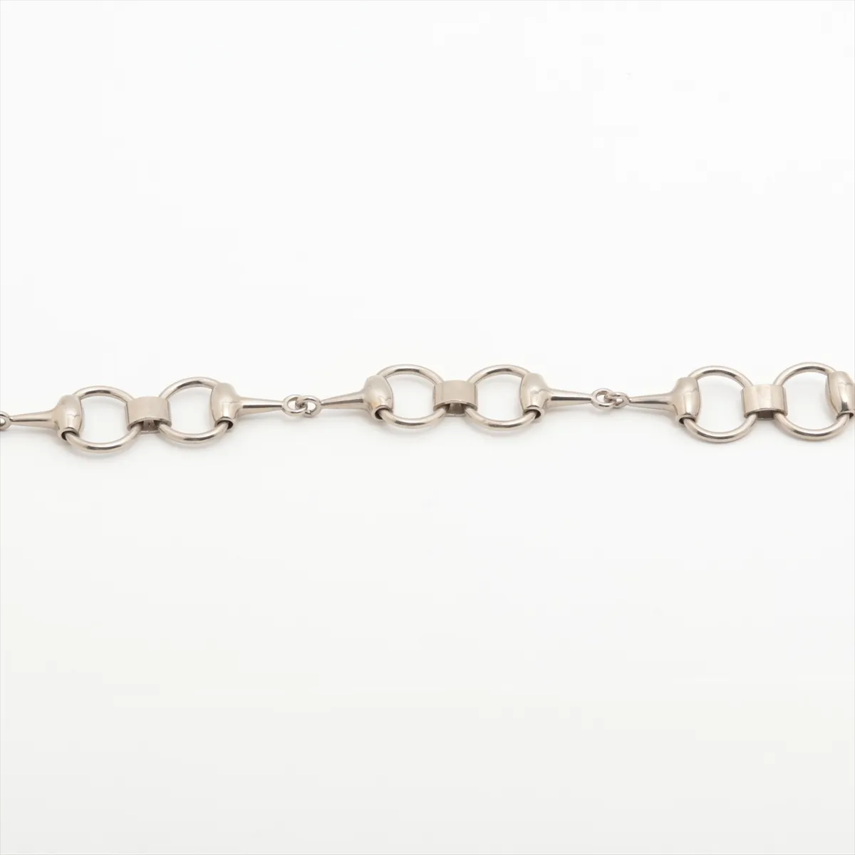 Horsebit Belt Metal Silver — view 4