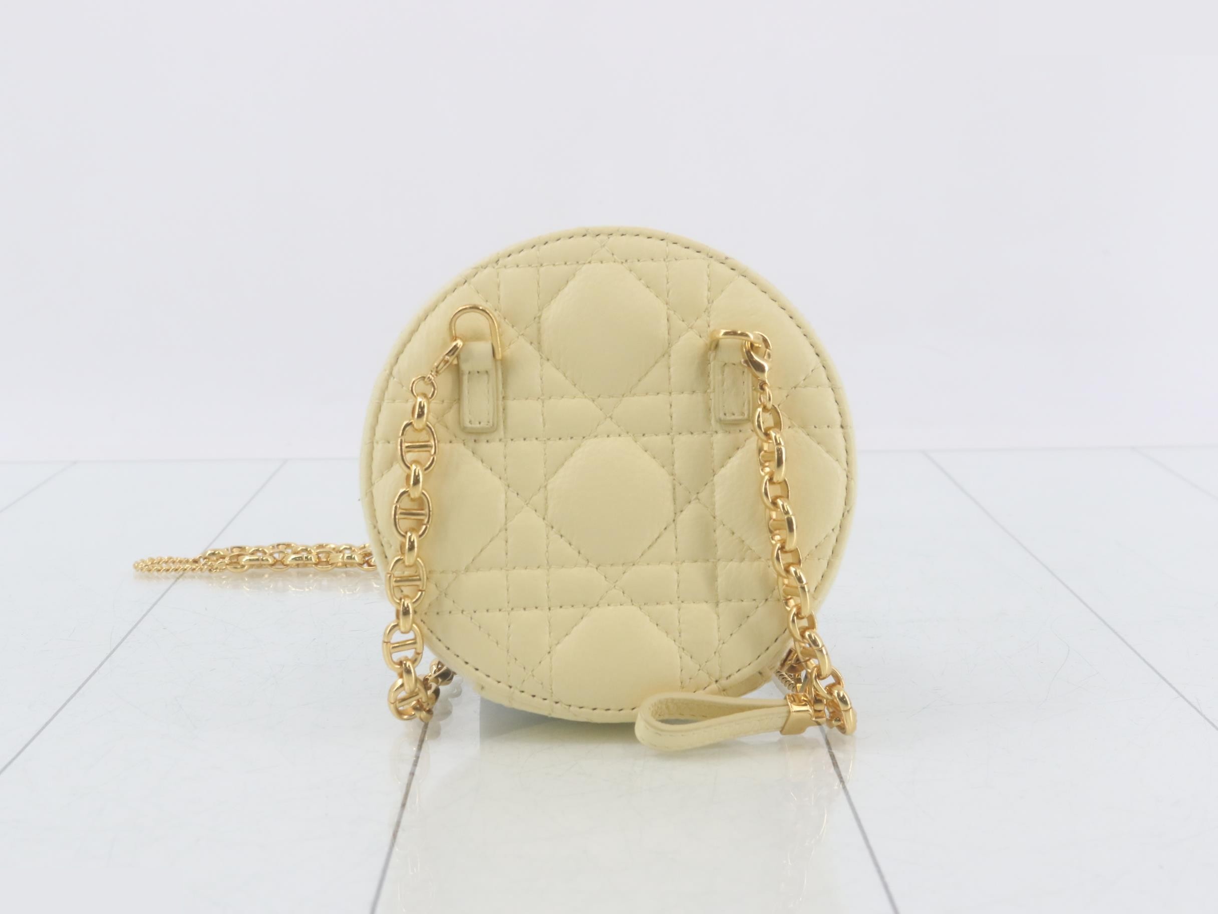 Cannage Lambskin Chain Shoulder Bag — view 2