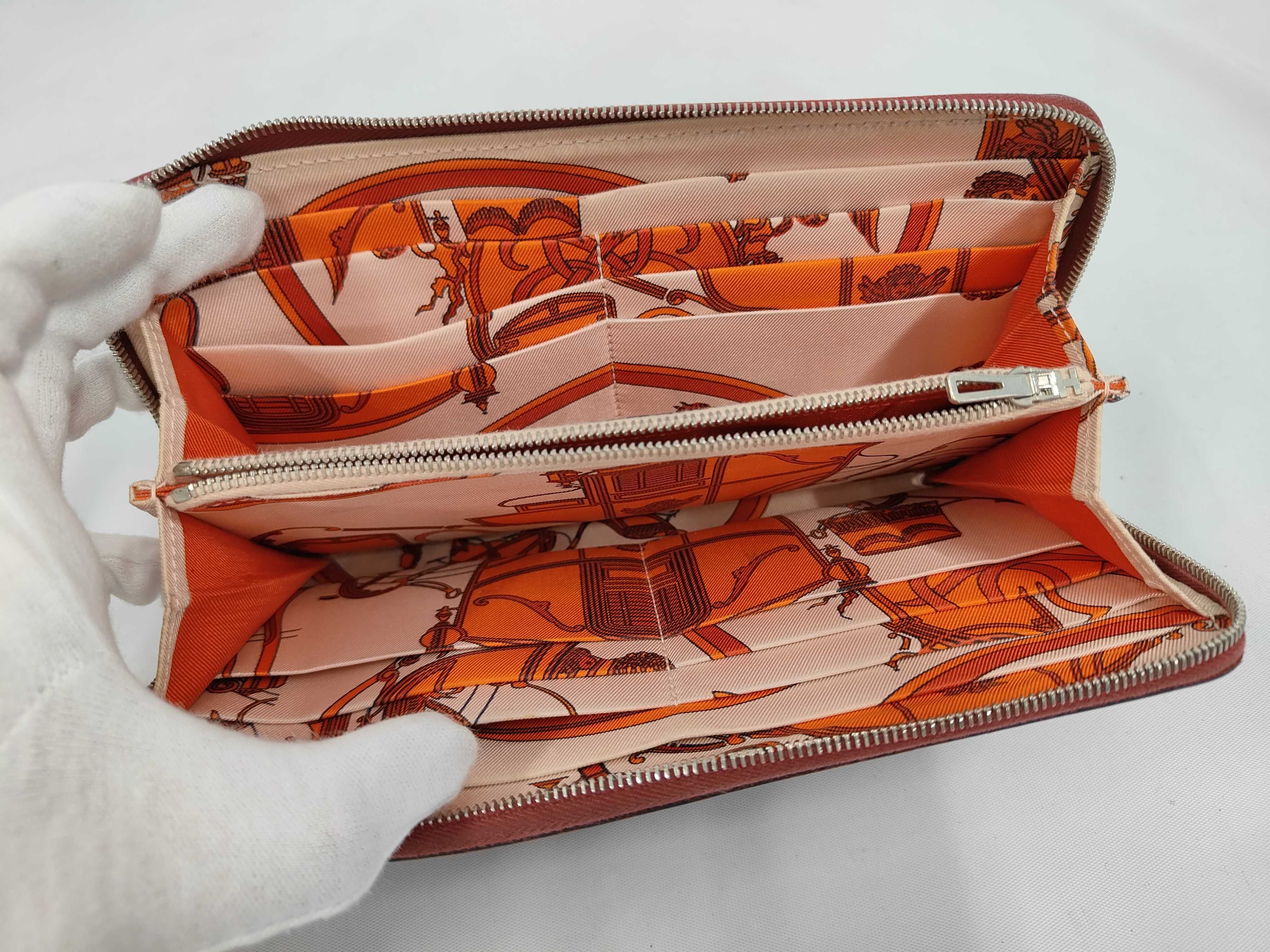 Azap Silk In X-stamped long wallet — view 6