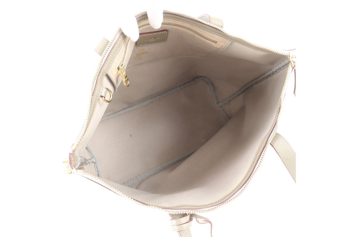 Anagram Repeat Leather Tote Bag, Shoulder Bag — view 7
