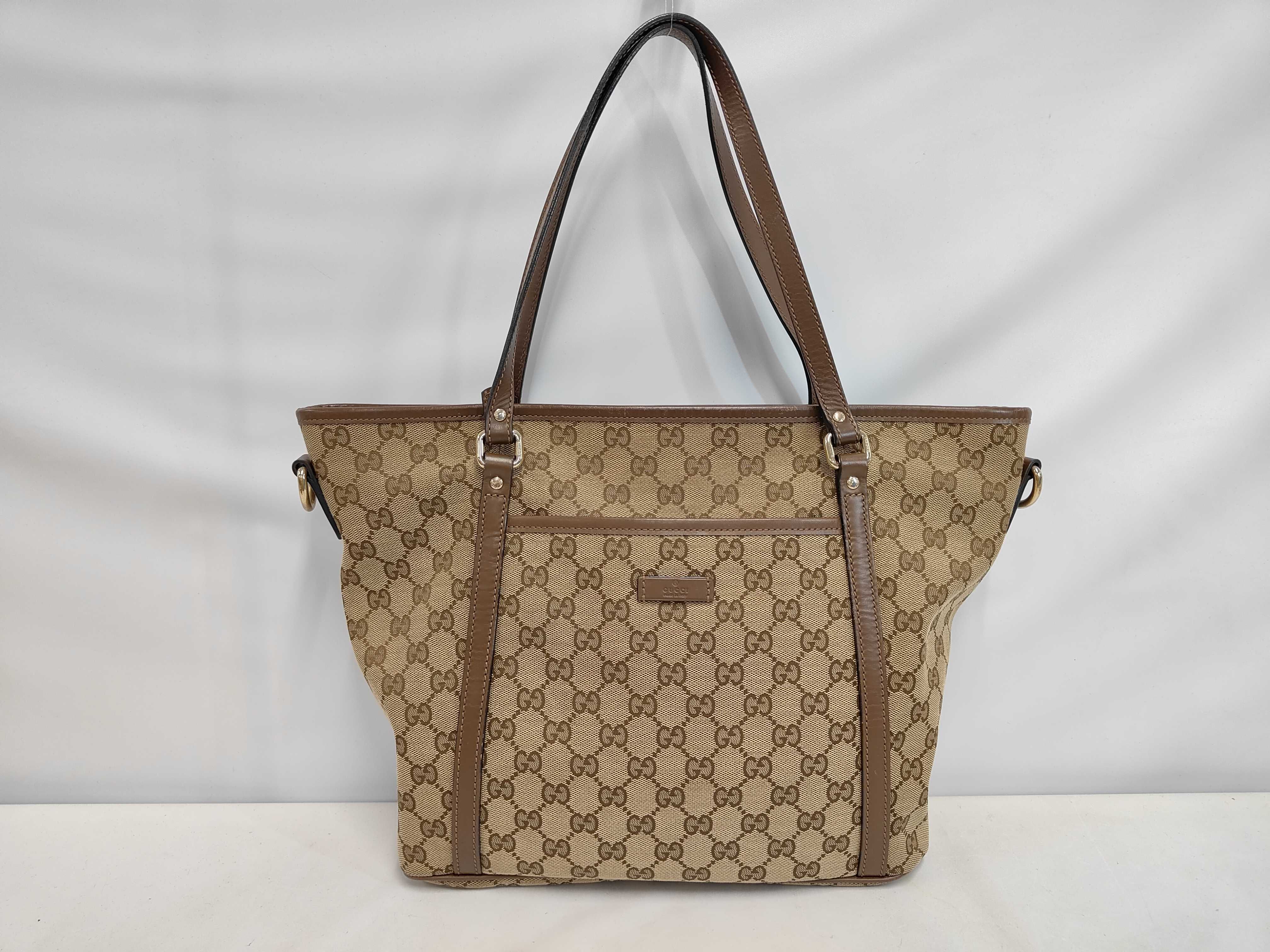 GG Canvas 388929 525040 Tote Bag