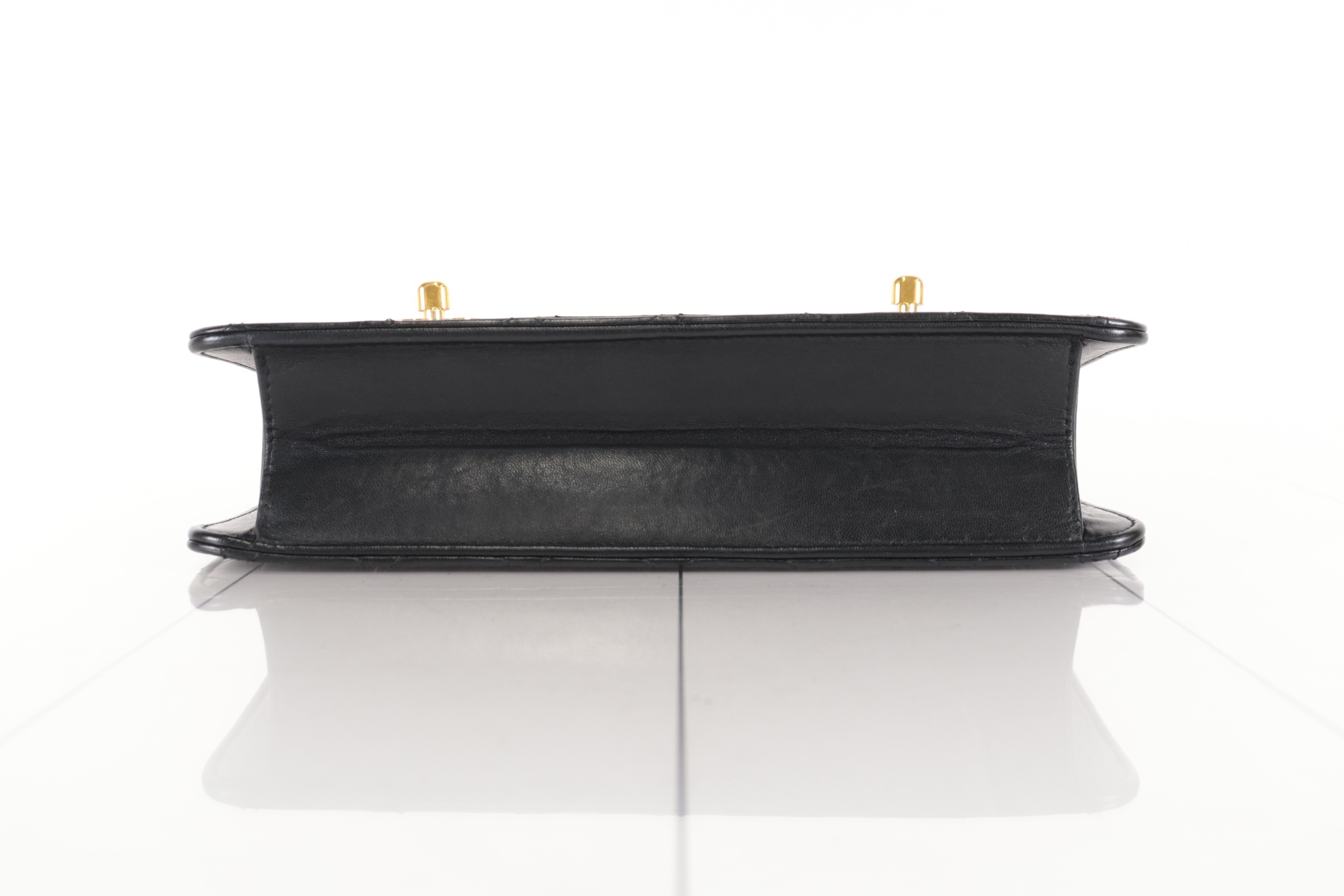 2-WAY Double Turn Lock Lamb Chain Shoulder Bag (Unit #1) — view 8