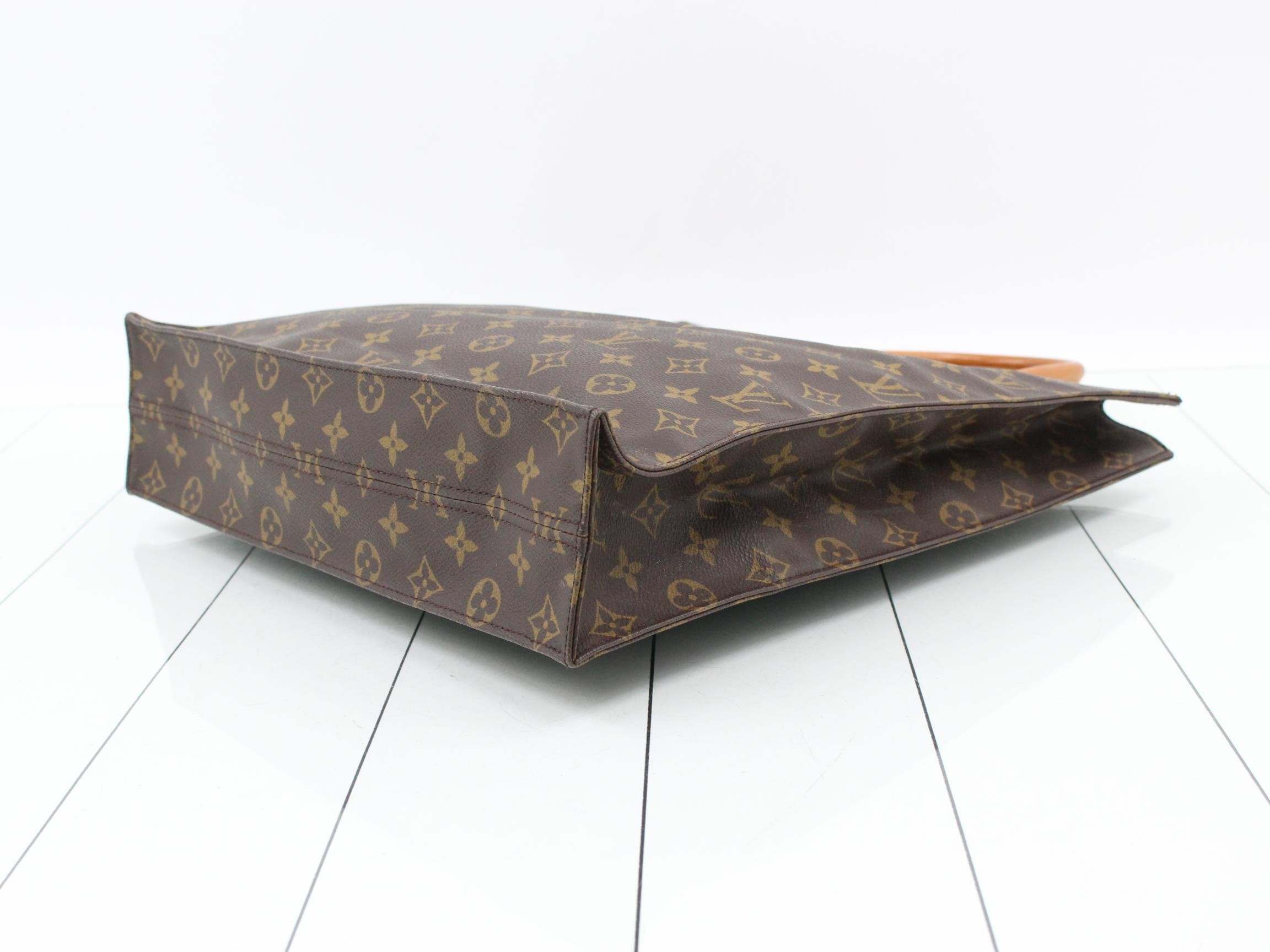 Monogram Sac Plat Tote Bag — view 6