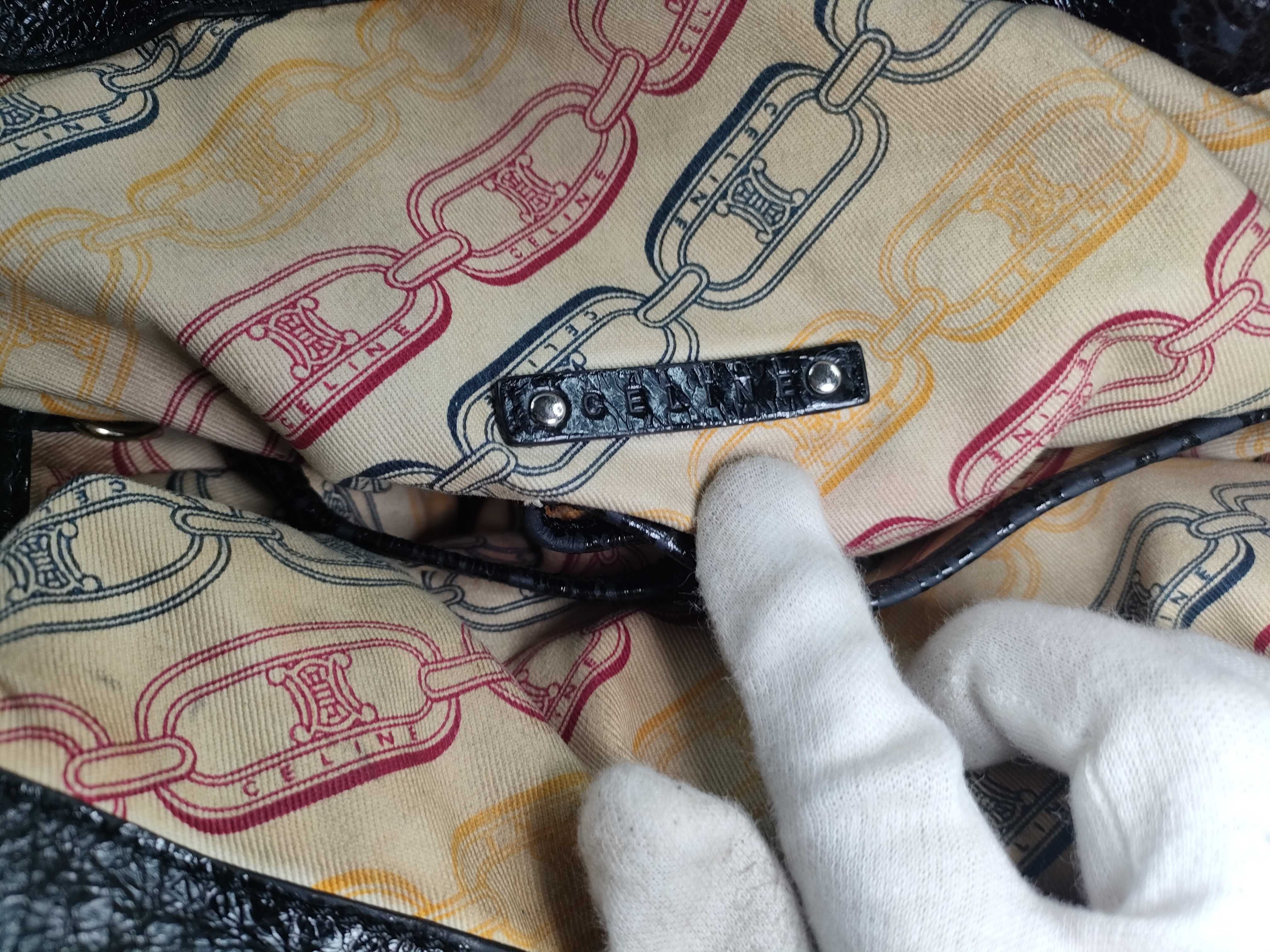 Tote Bag, Black Leather Tote Bag — view 13