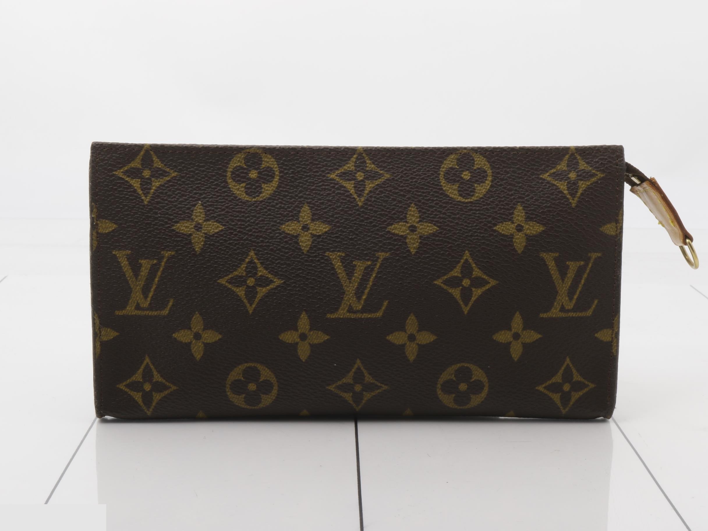 Monogram pouch
