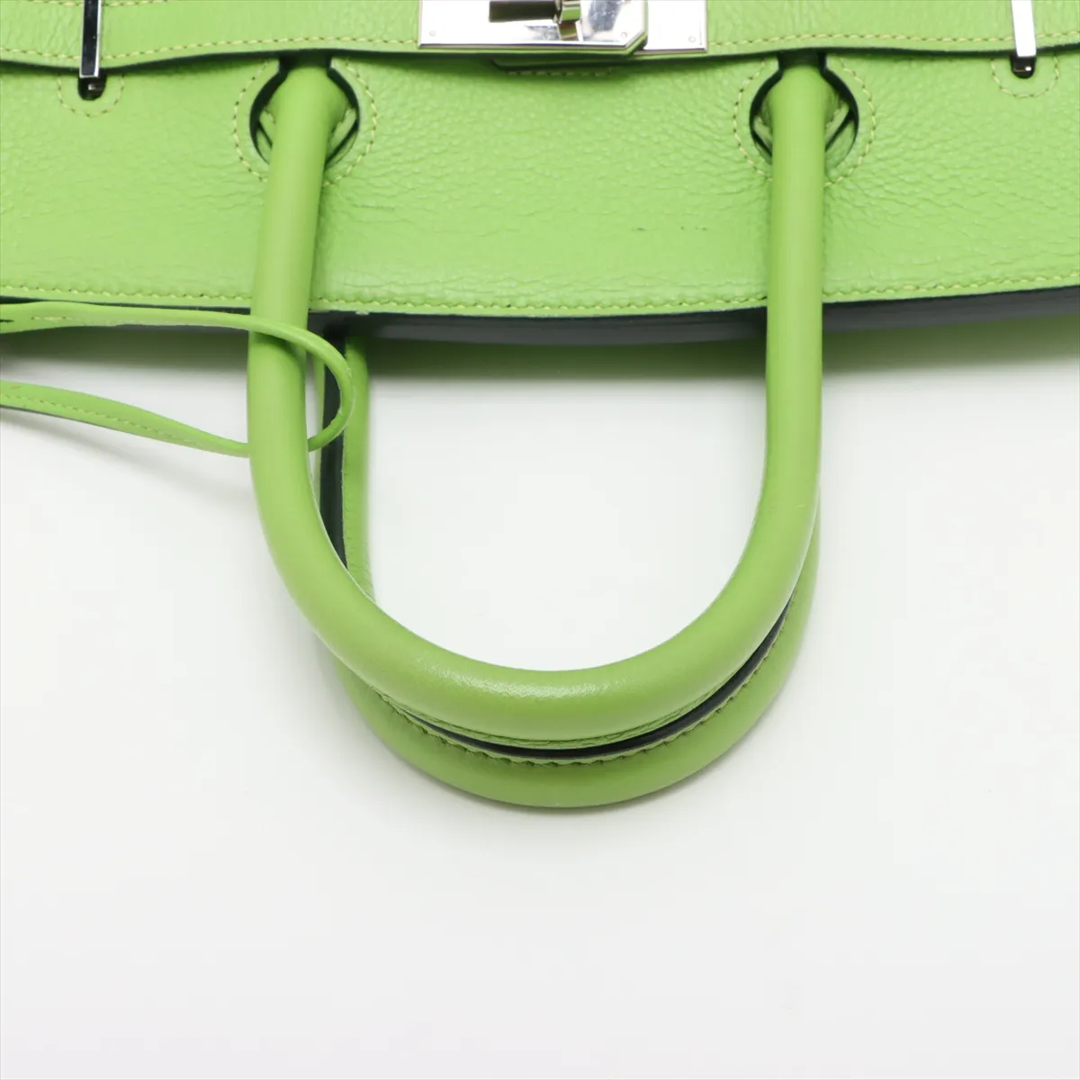 [Individually wrapped] Hermes Birkin 35 Le Tourne Togo Apple Green Silver Hardware G:2003 — view 5