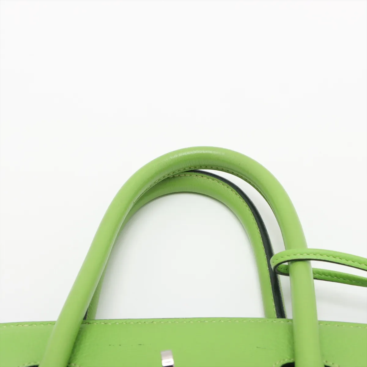 [Individually wrapped] Hermes Birkin 35 Le Tourne Togo Apple Green Silver Hardware G:2003 — view 6