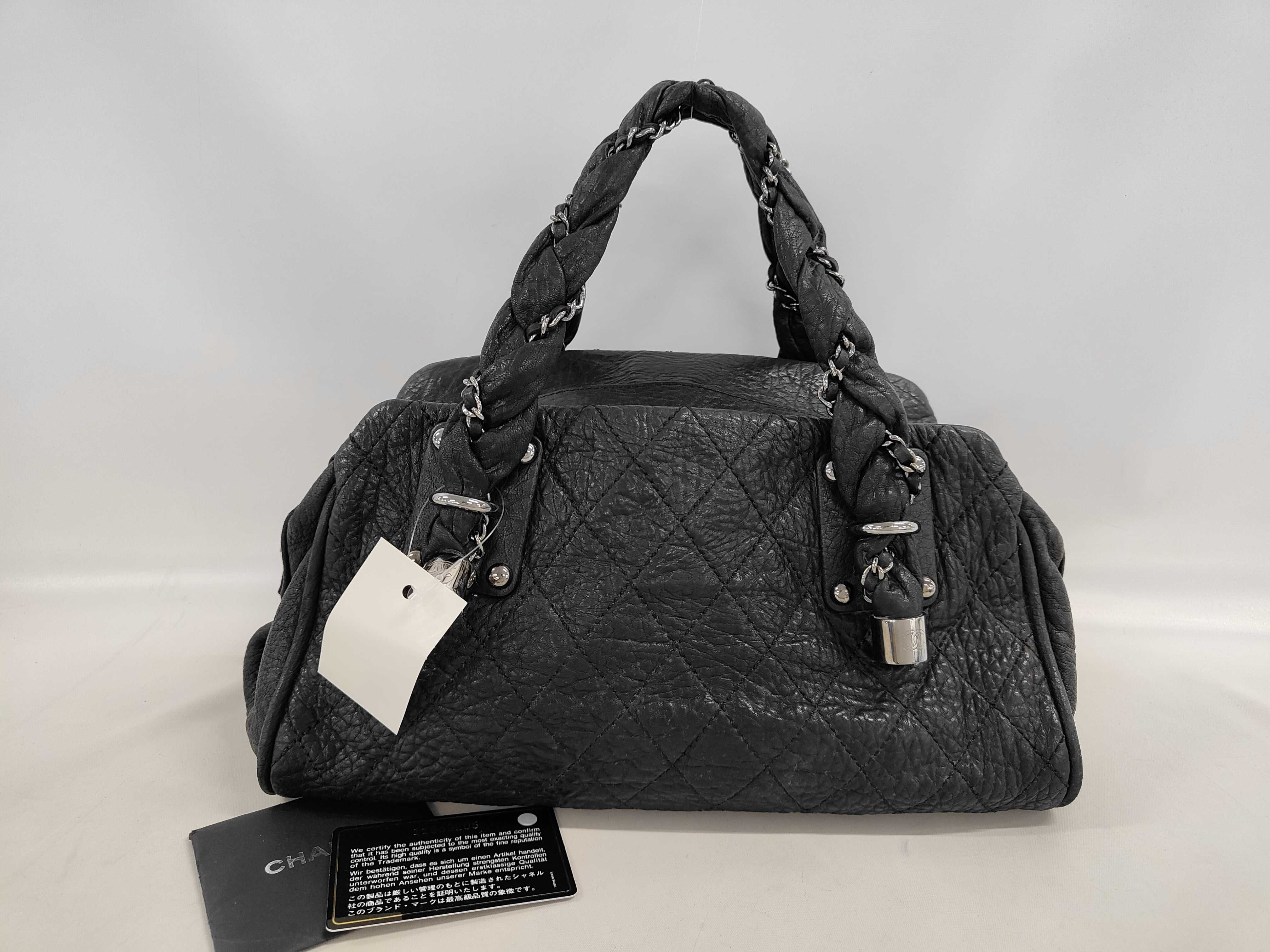 Lady Blade Matelasse Mini Boston Handbag