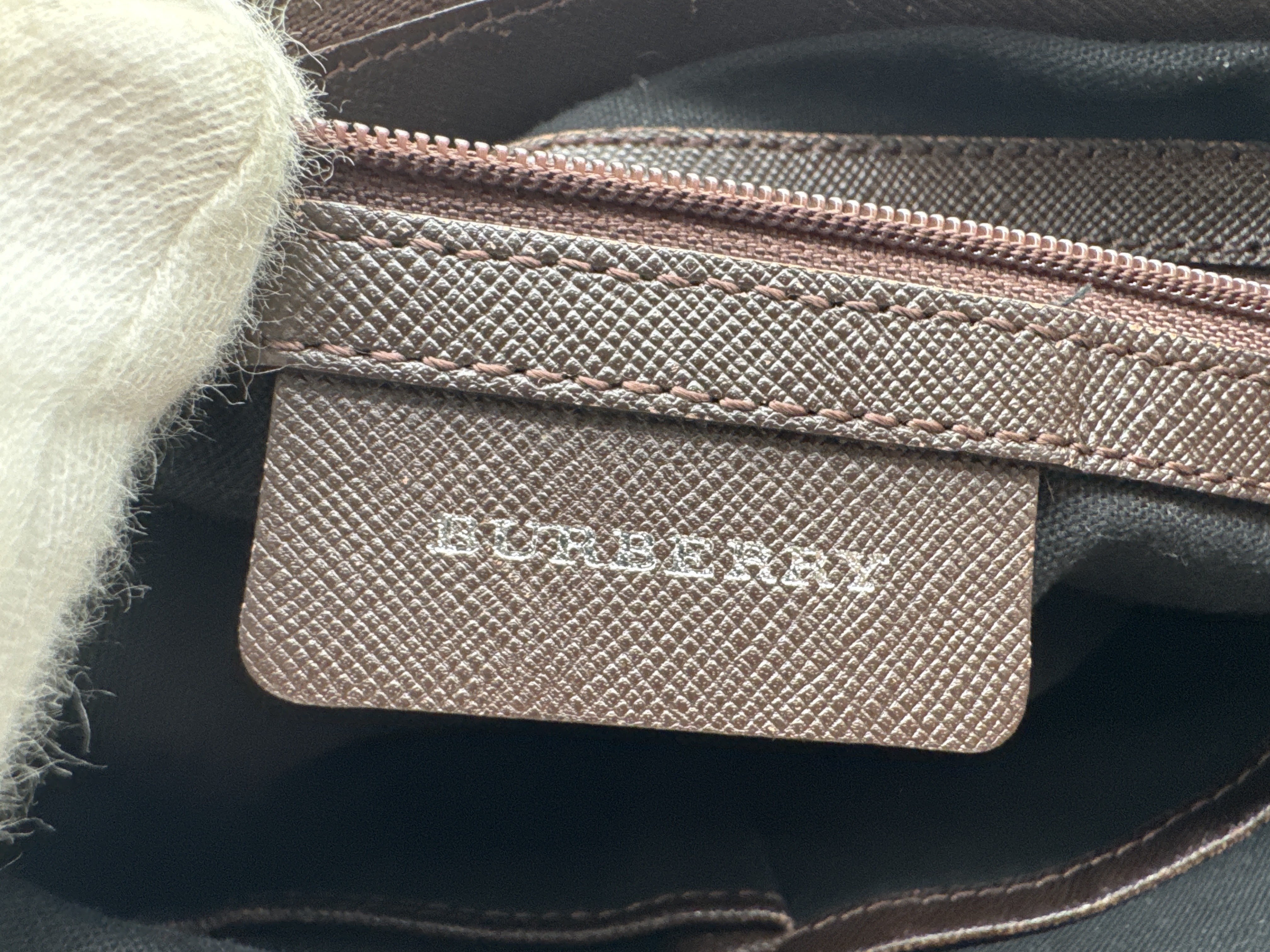 Nova Check Brown Shoulder Bag — view 10