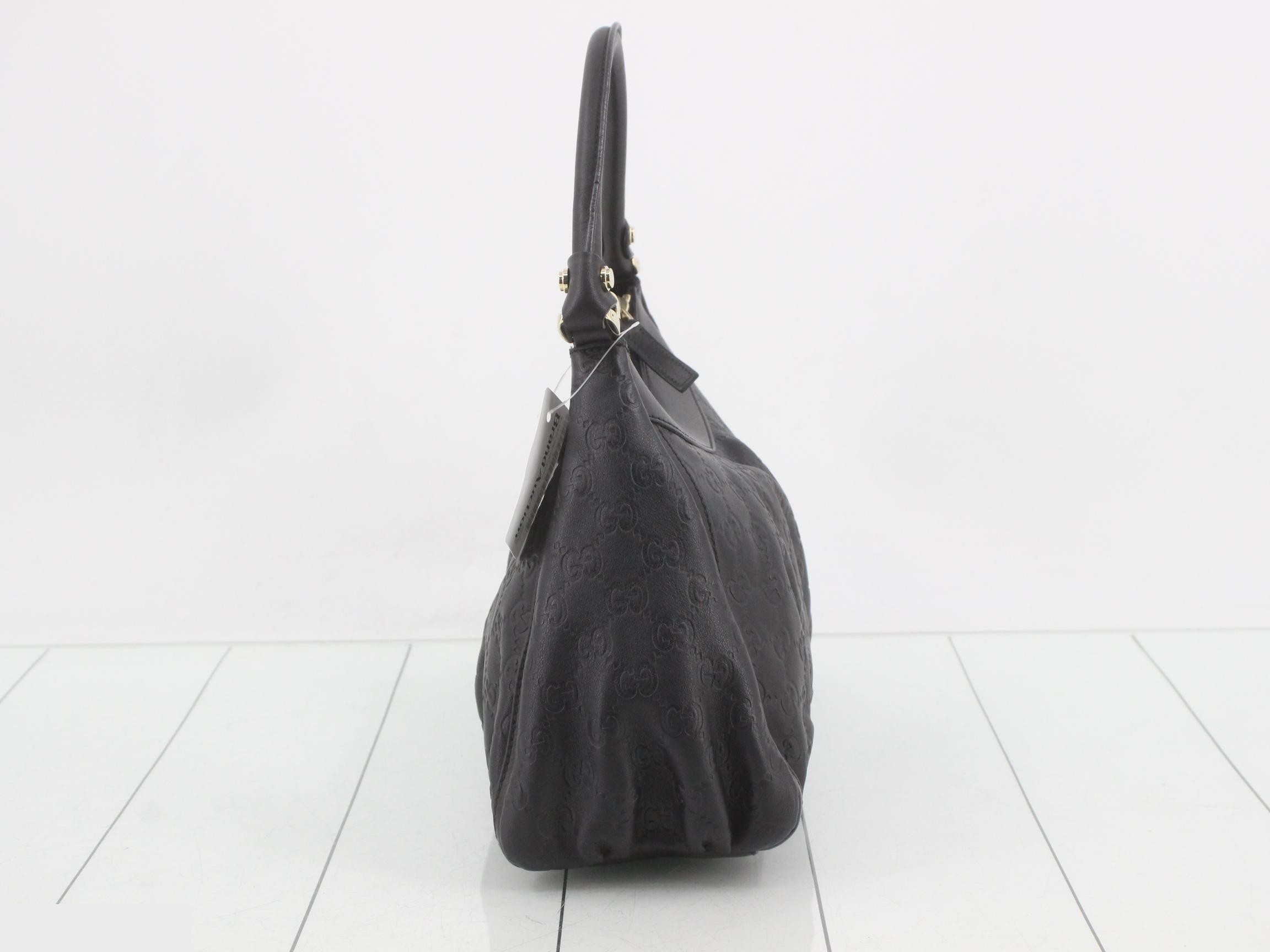 Guccissima leather shoulder bag, Abbey model, 190525 — view 3