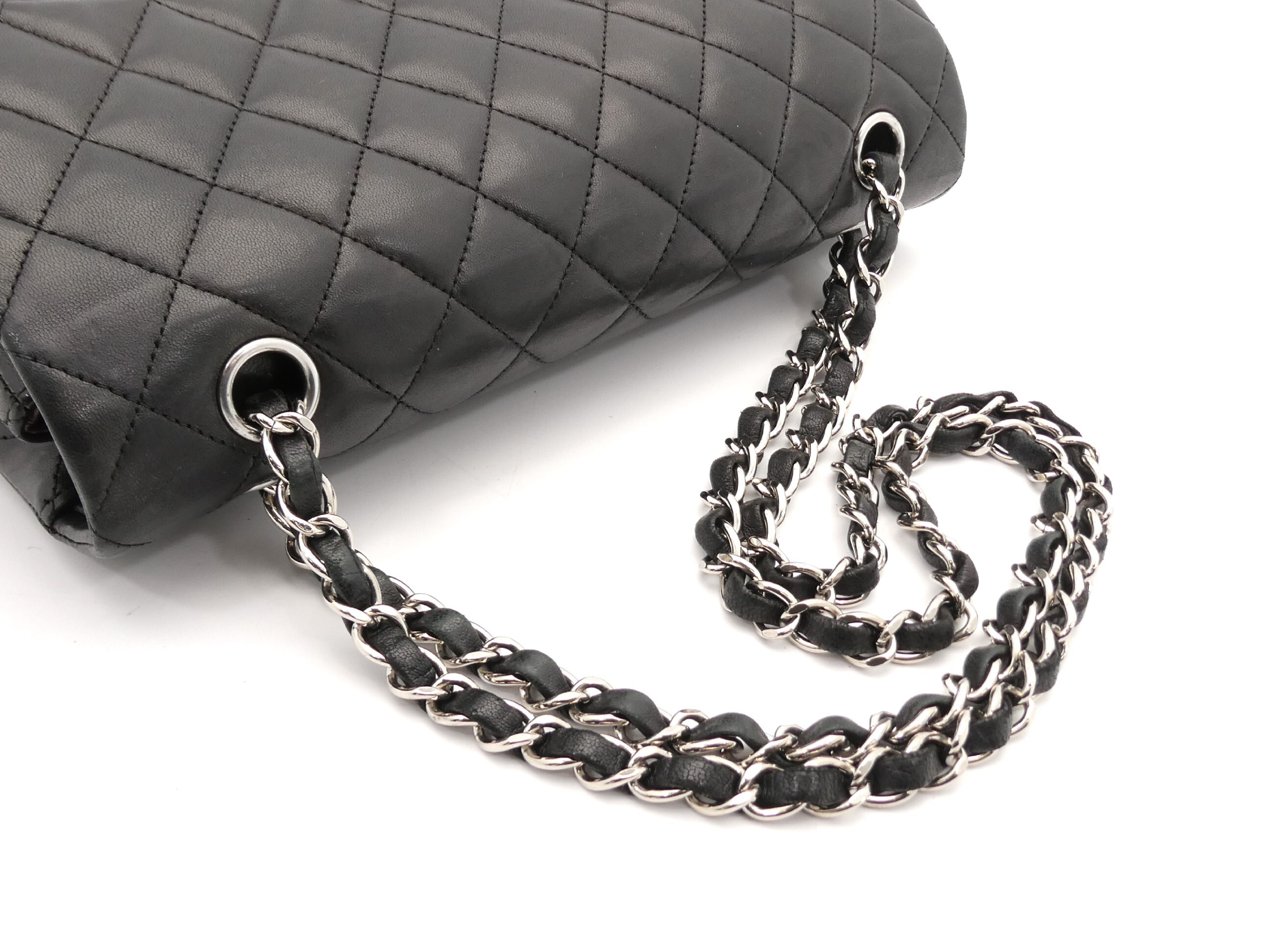 Matelassé Coco Mark Turnlock Double Flap Double Chain Shoulder Bag — view 6