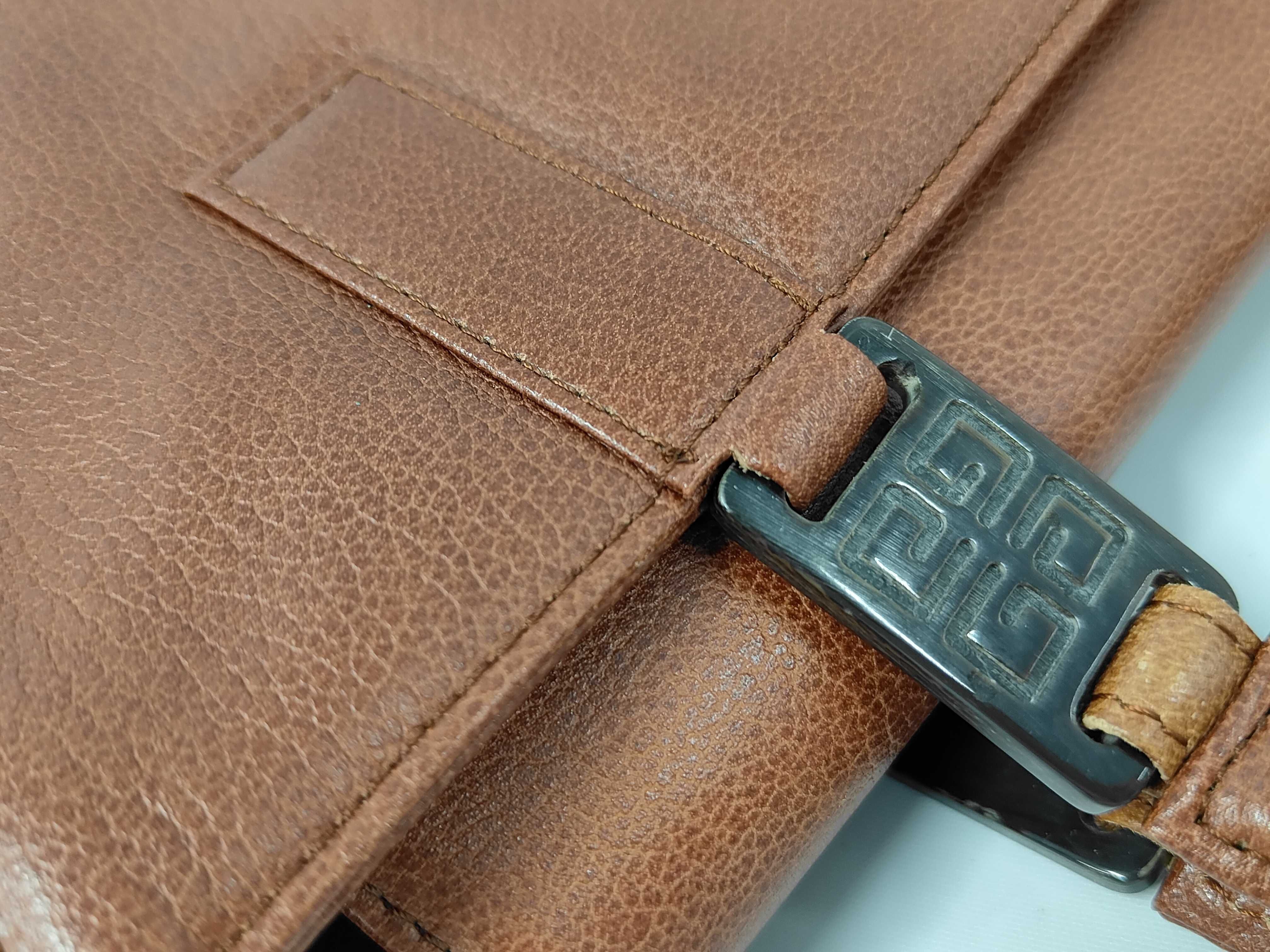 handbag, leather, brown. — view 7
