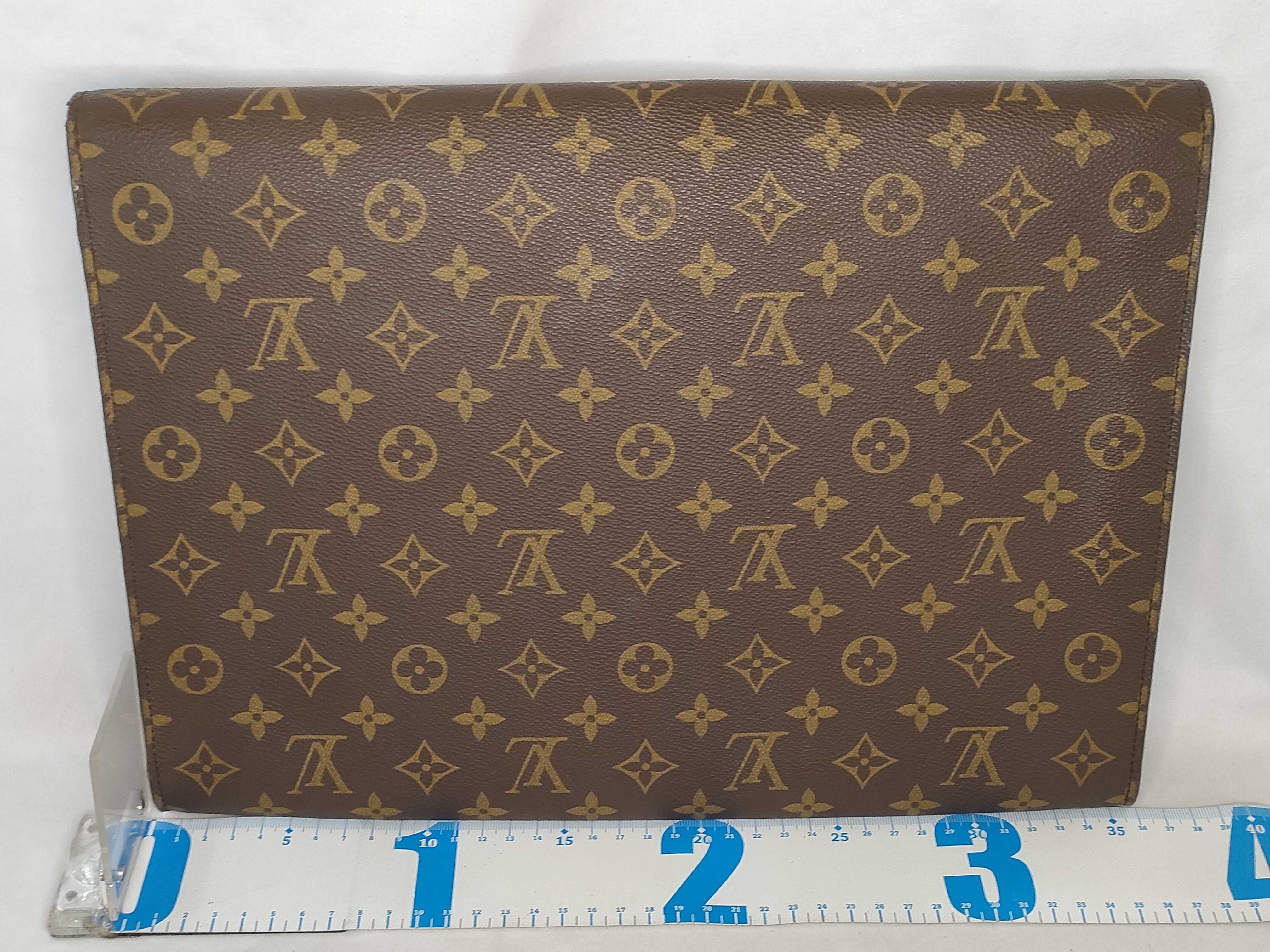 Monogram Louis Vuitton Clutch Large MI0971 Clutch Bag — view 2