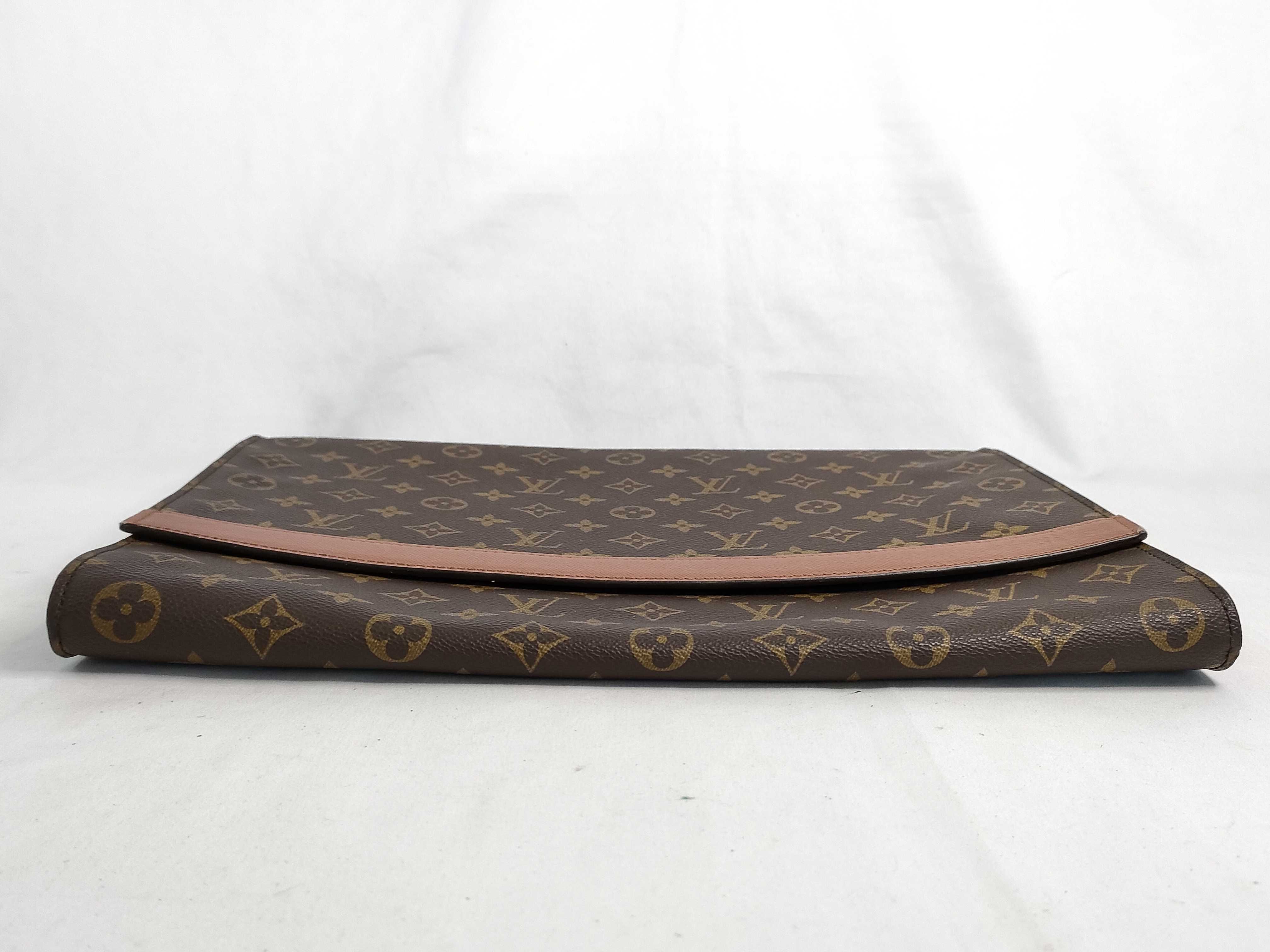 Monogram Louis Vuitton Clutch Large MI0971 Clutch Bag — view 4