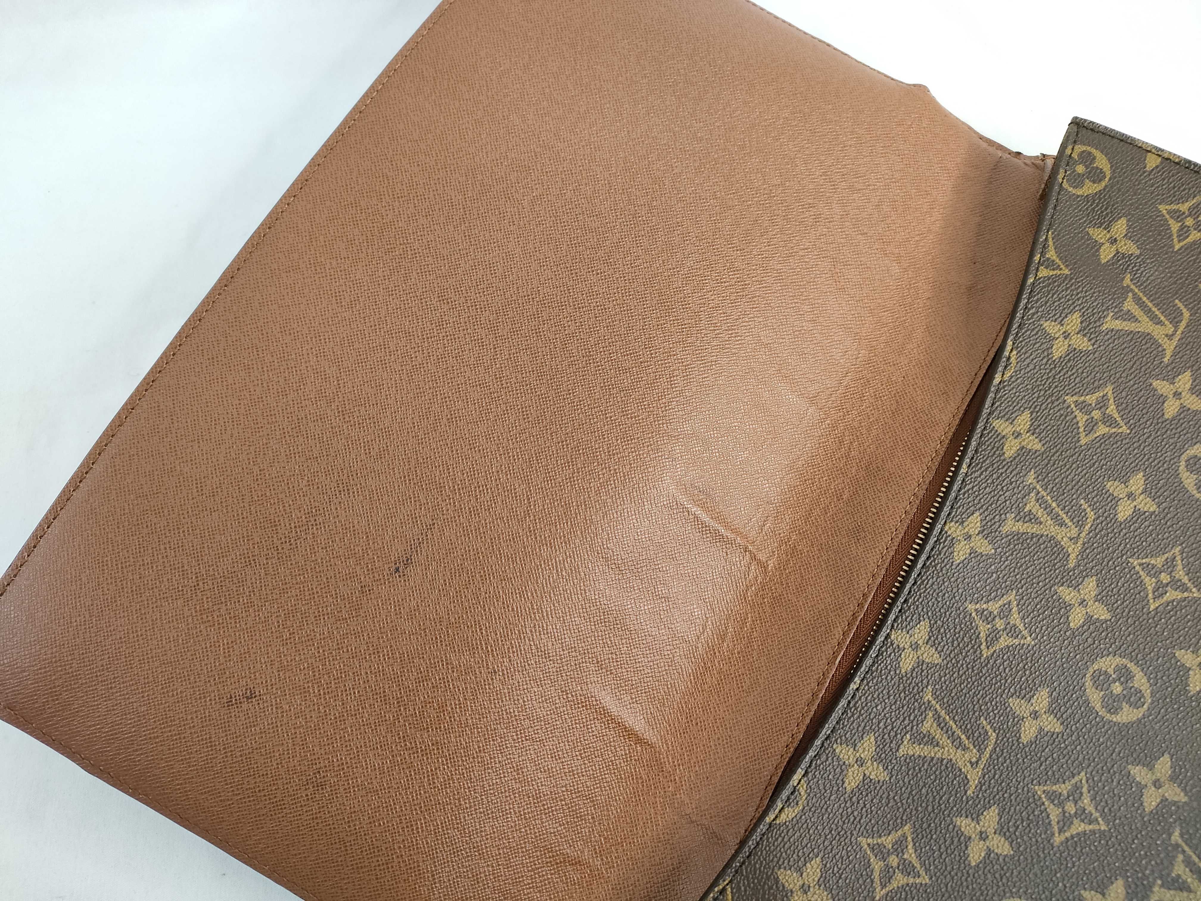 Monogram Louis Vuitton Clutch Large MI0971 Clutch Bag — view 5