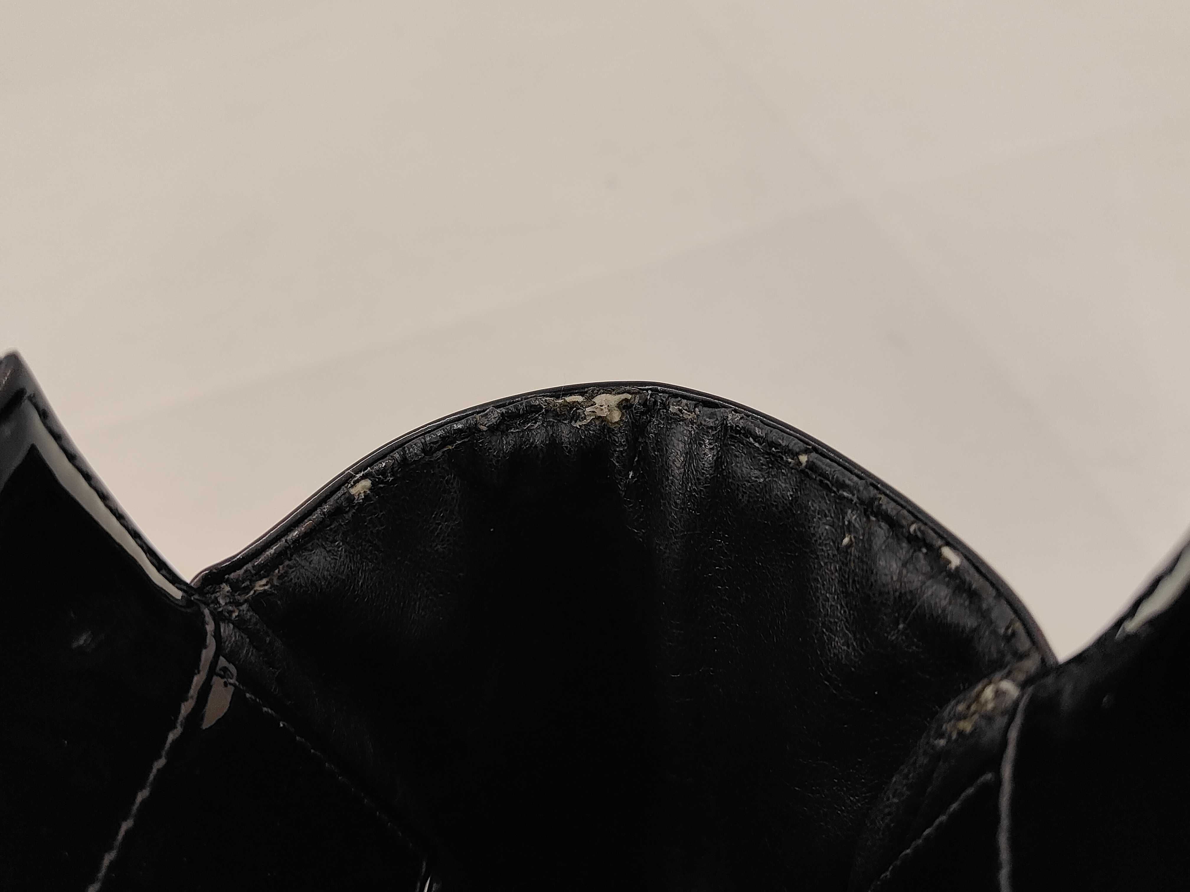 patent leather shoulder bag — view 10
