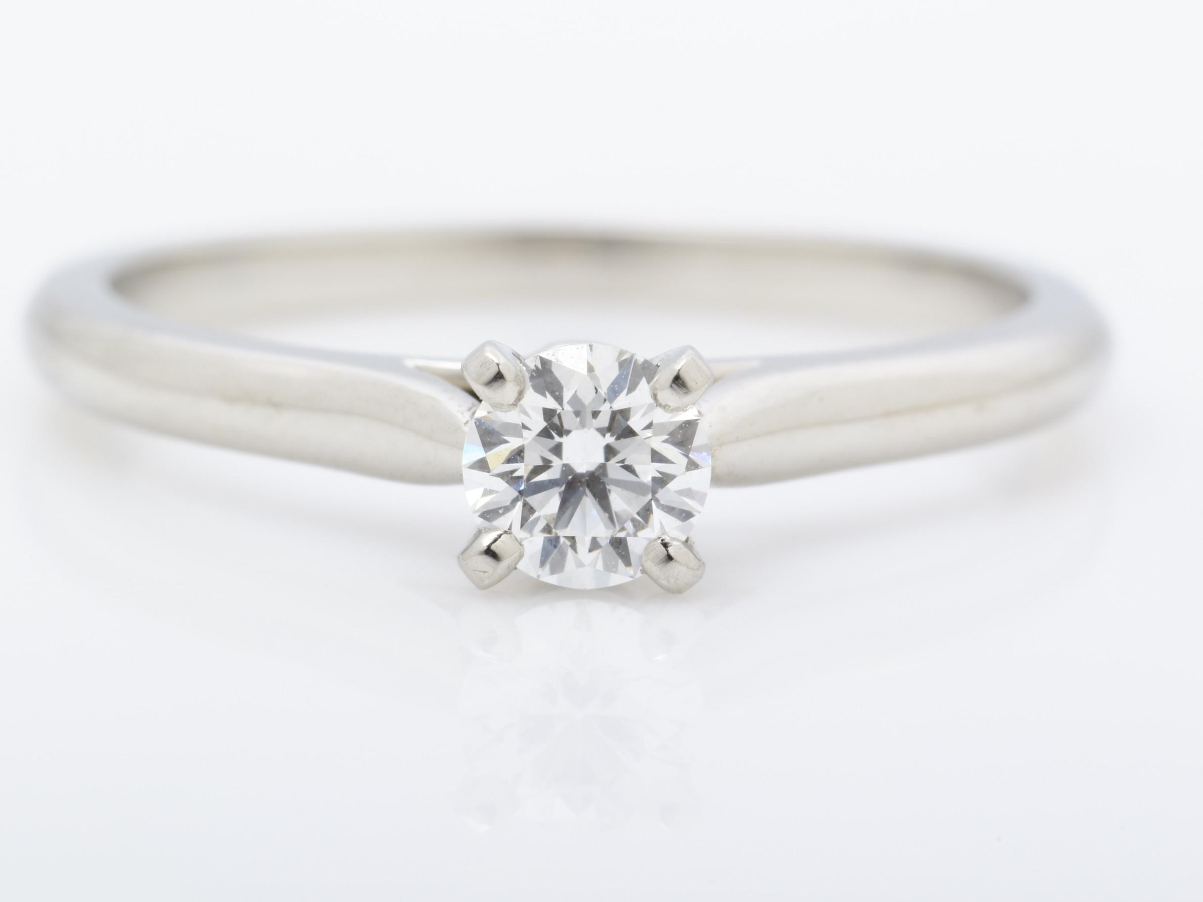 PT950 D0.23ct Solitaire Ring, 2.6g — view 2