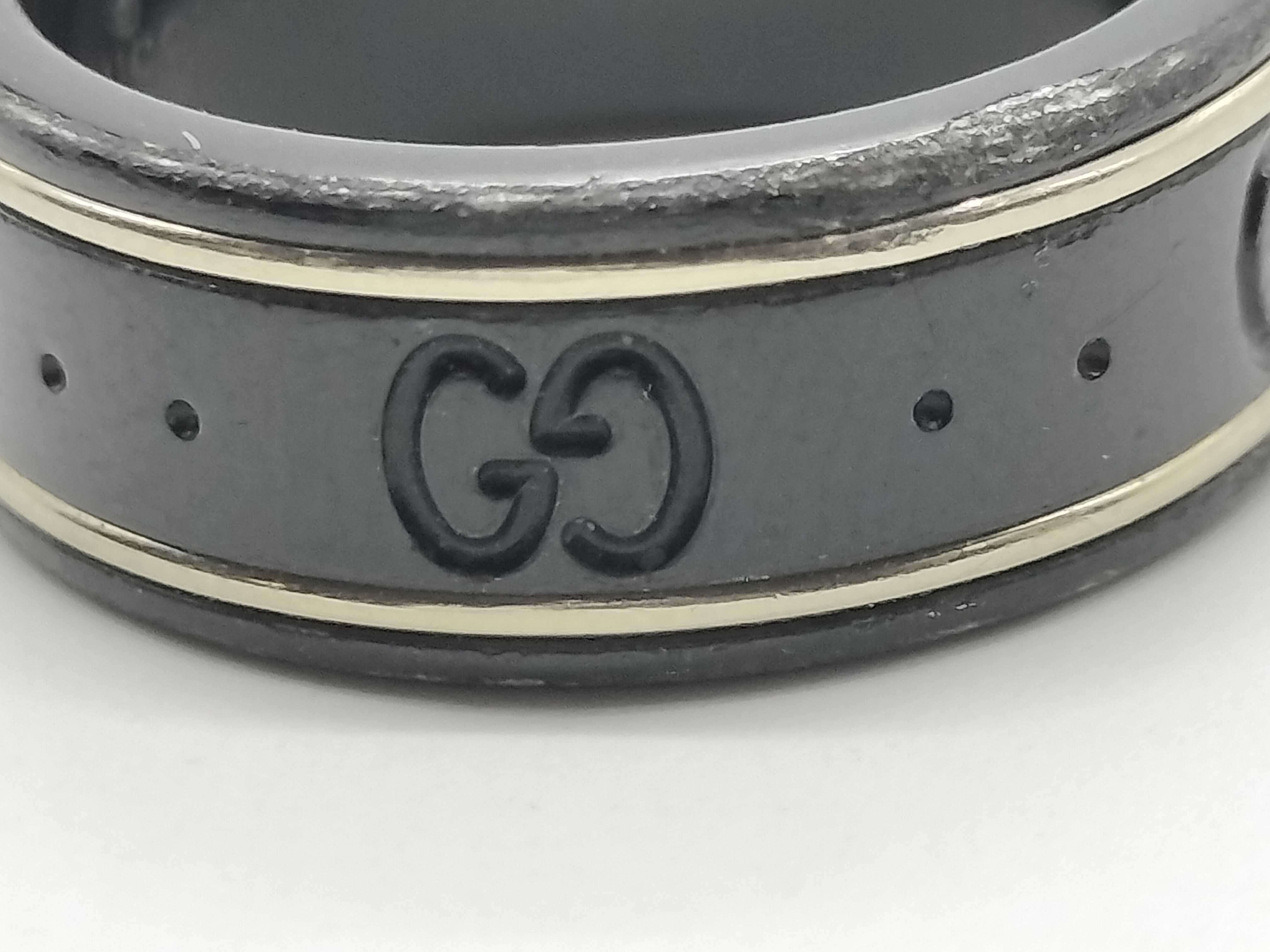 Ceramic Icon Ring, Black Ring — view 9