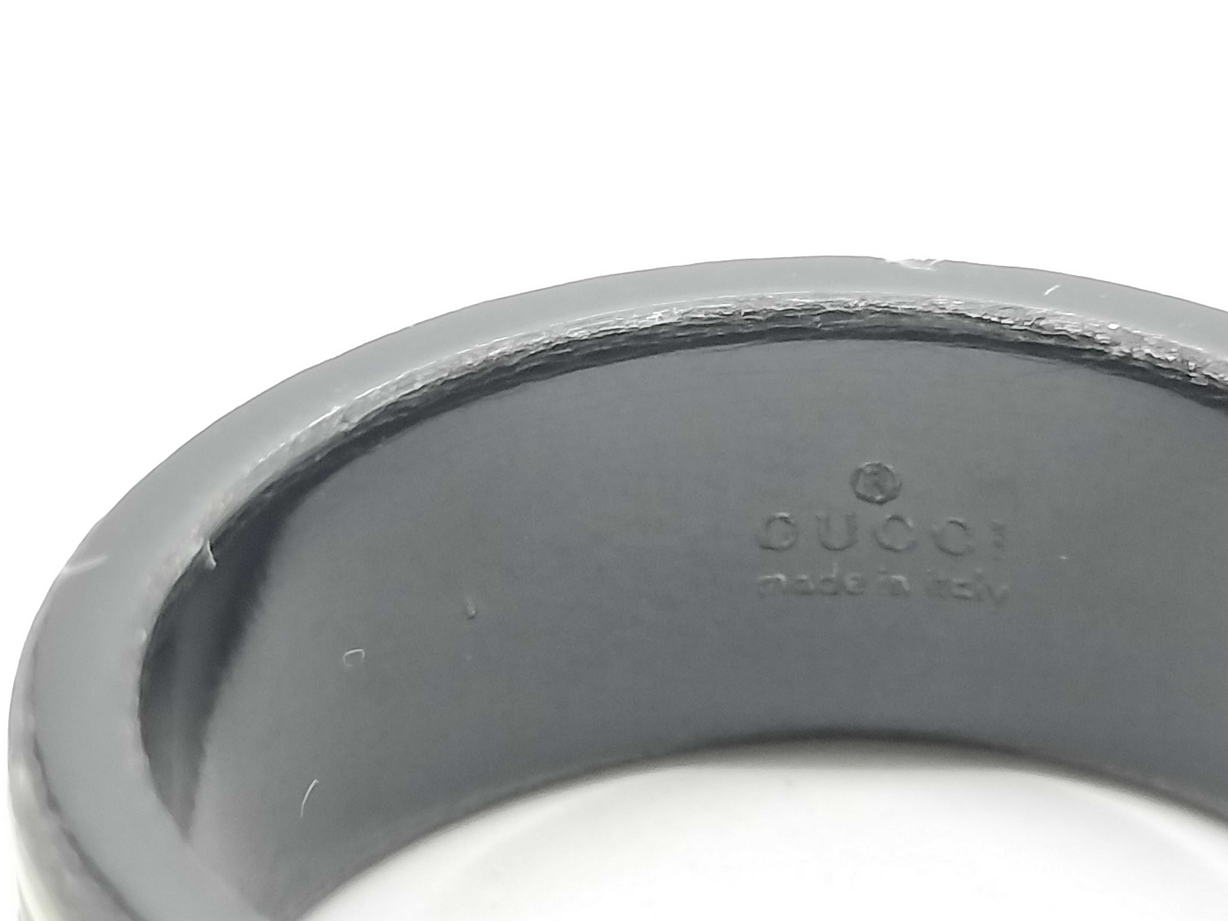 Ceramic Icon Ring, Black Ring — view 10