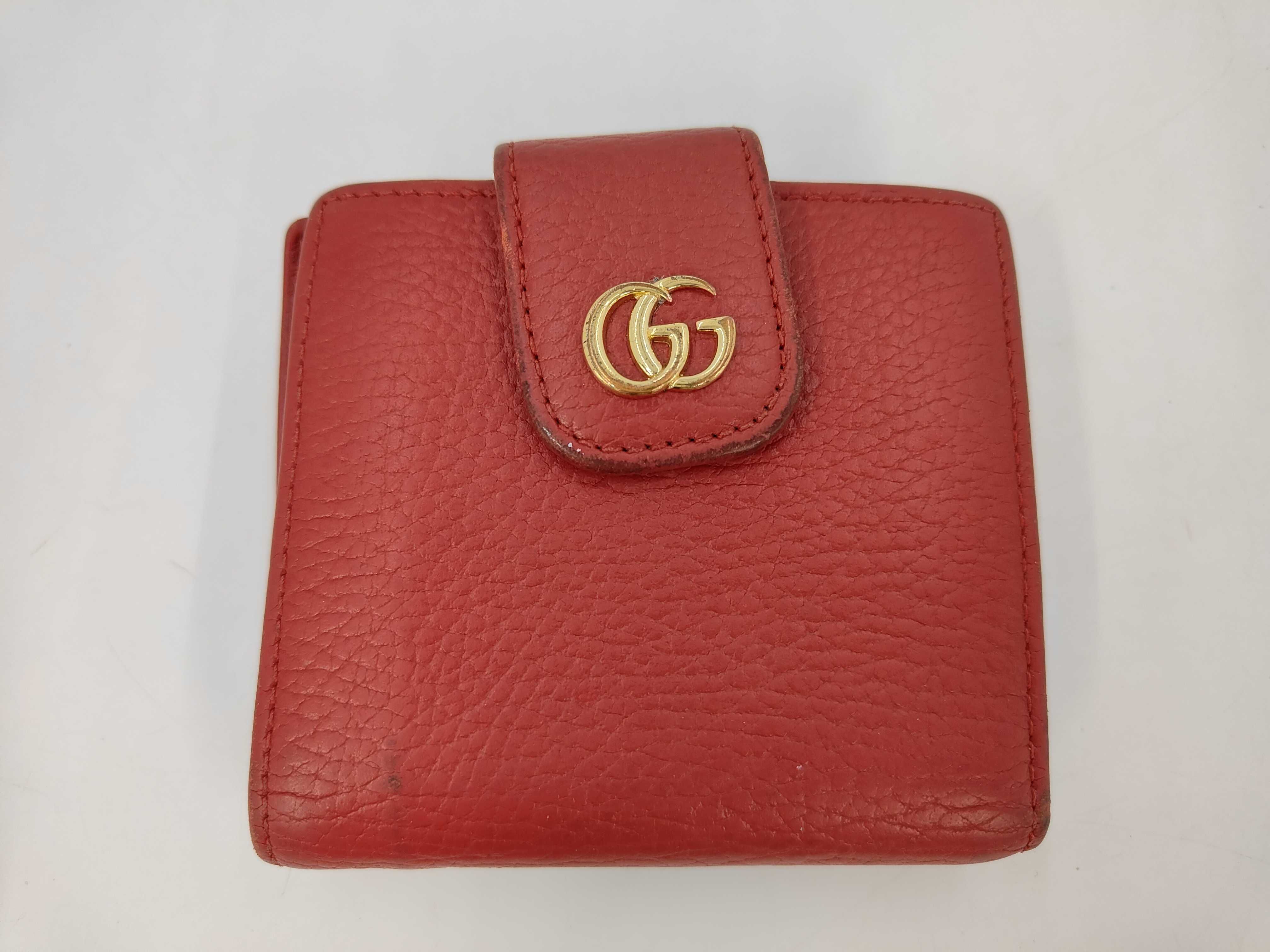 Marmont folding wallet, red, 523193 wallet