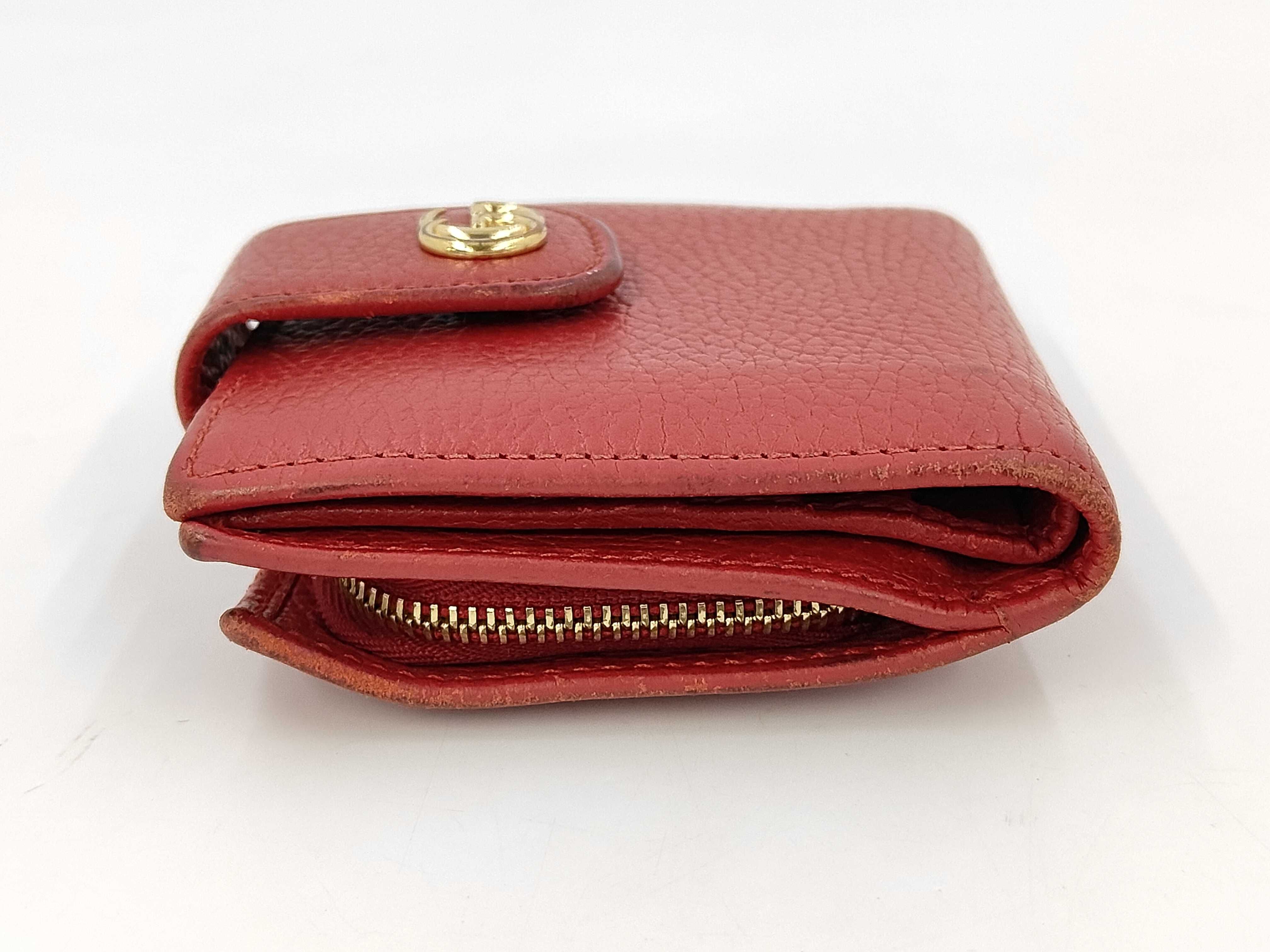 Marmont folding wallet, red, 523193 wallet — view 5