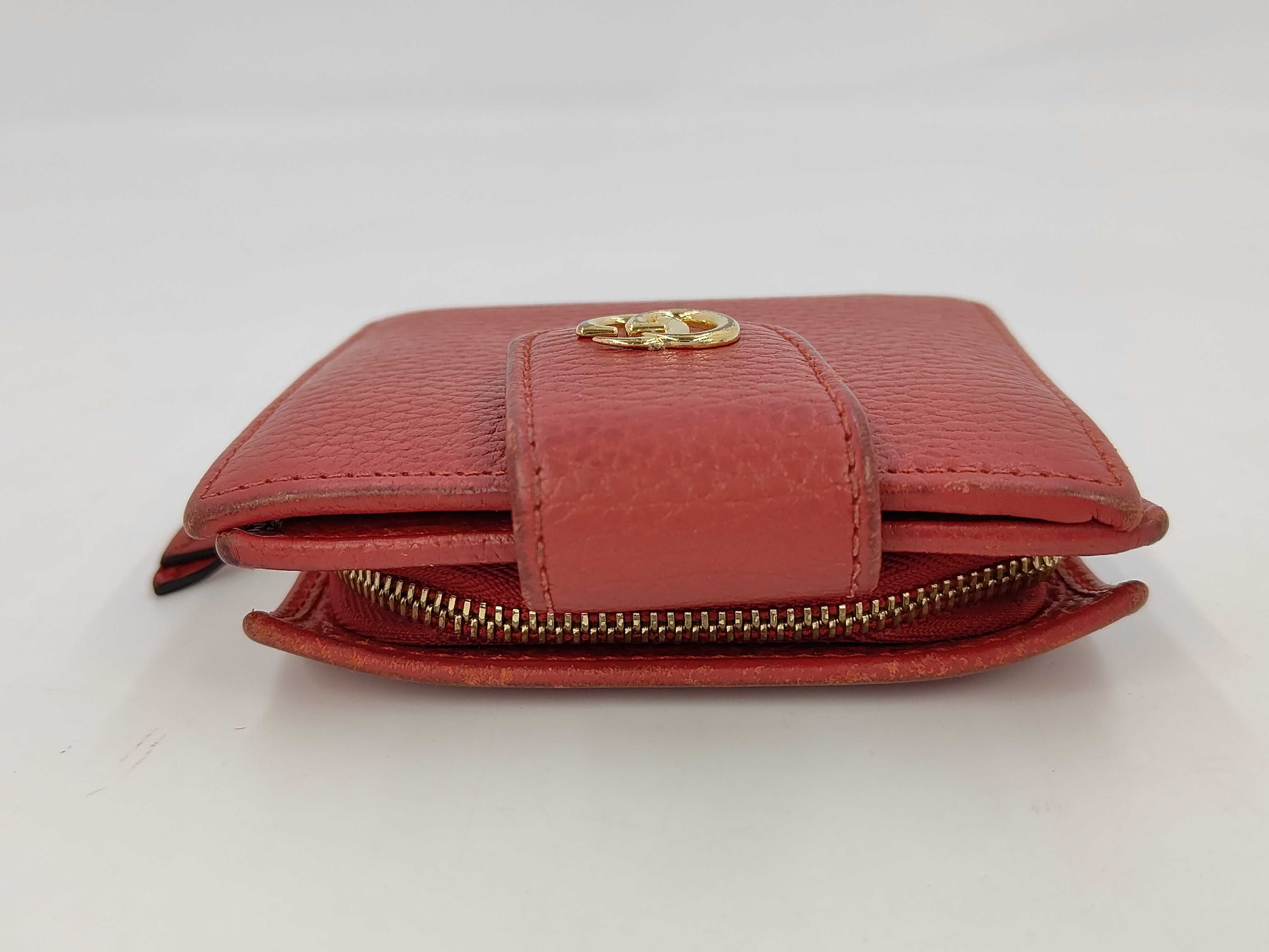 Marmont folding wallet, red, 523193 wallet — view 6