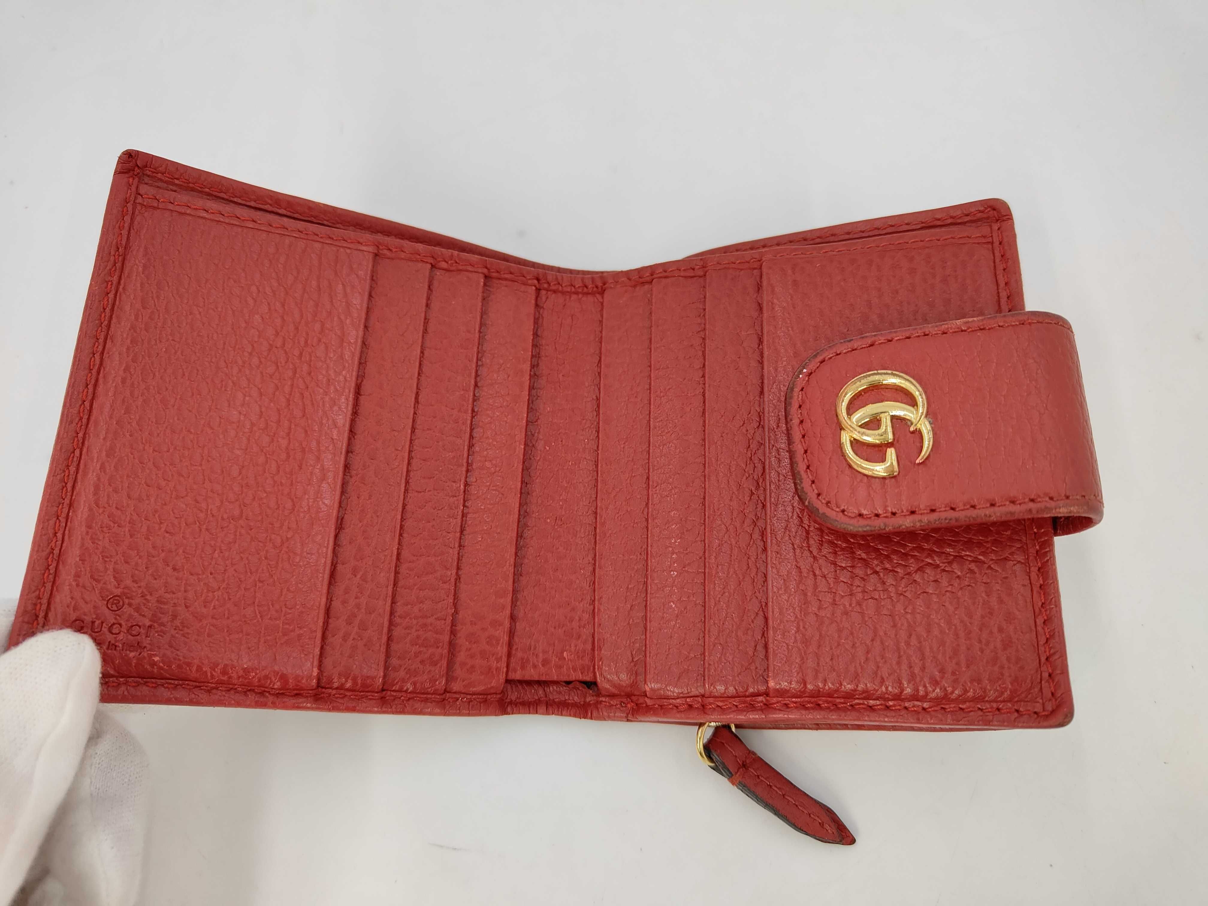 Marmont folding wallet, red, 523193 wallet — view 7