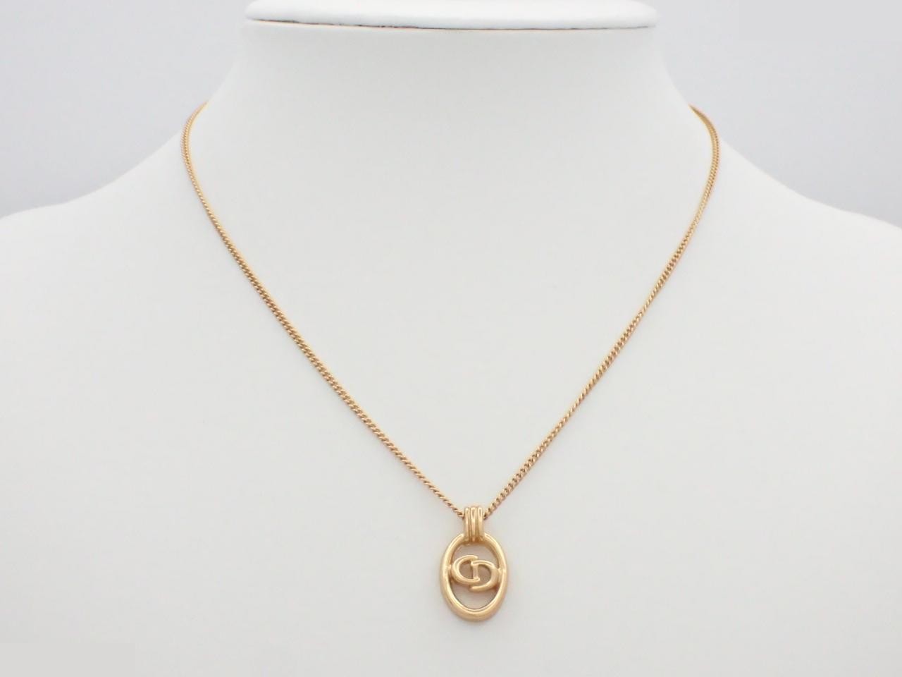 Gold necklace, chain approximately 42cm — view 3