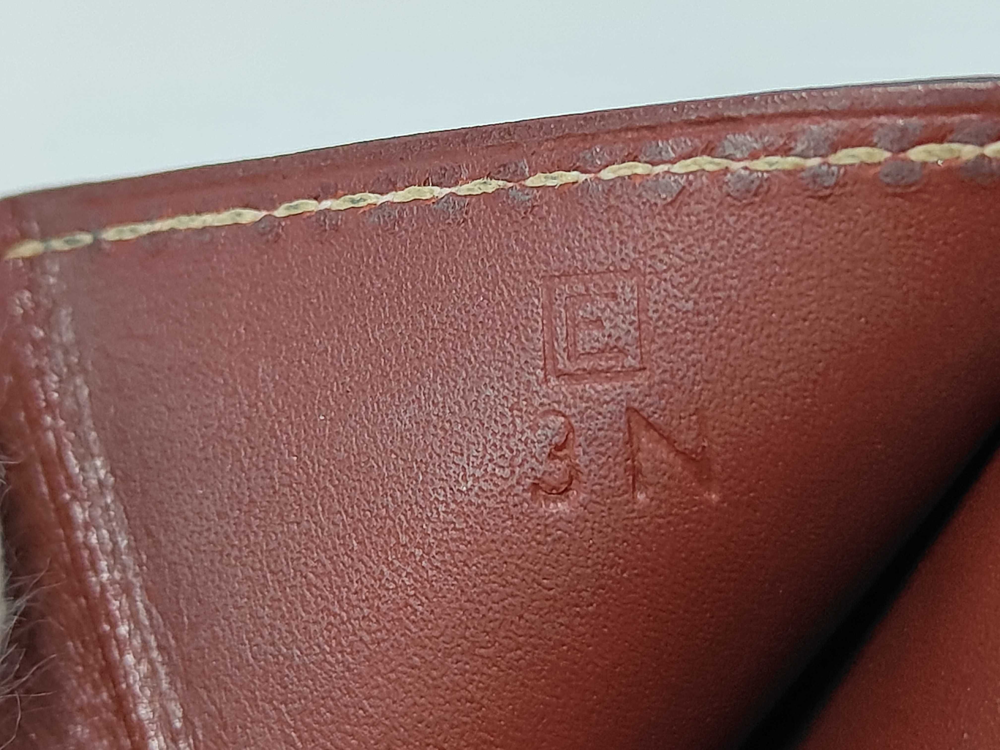 Box Calf Brand Bag Bearn Wine Red E Wallet — view 10