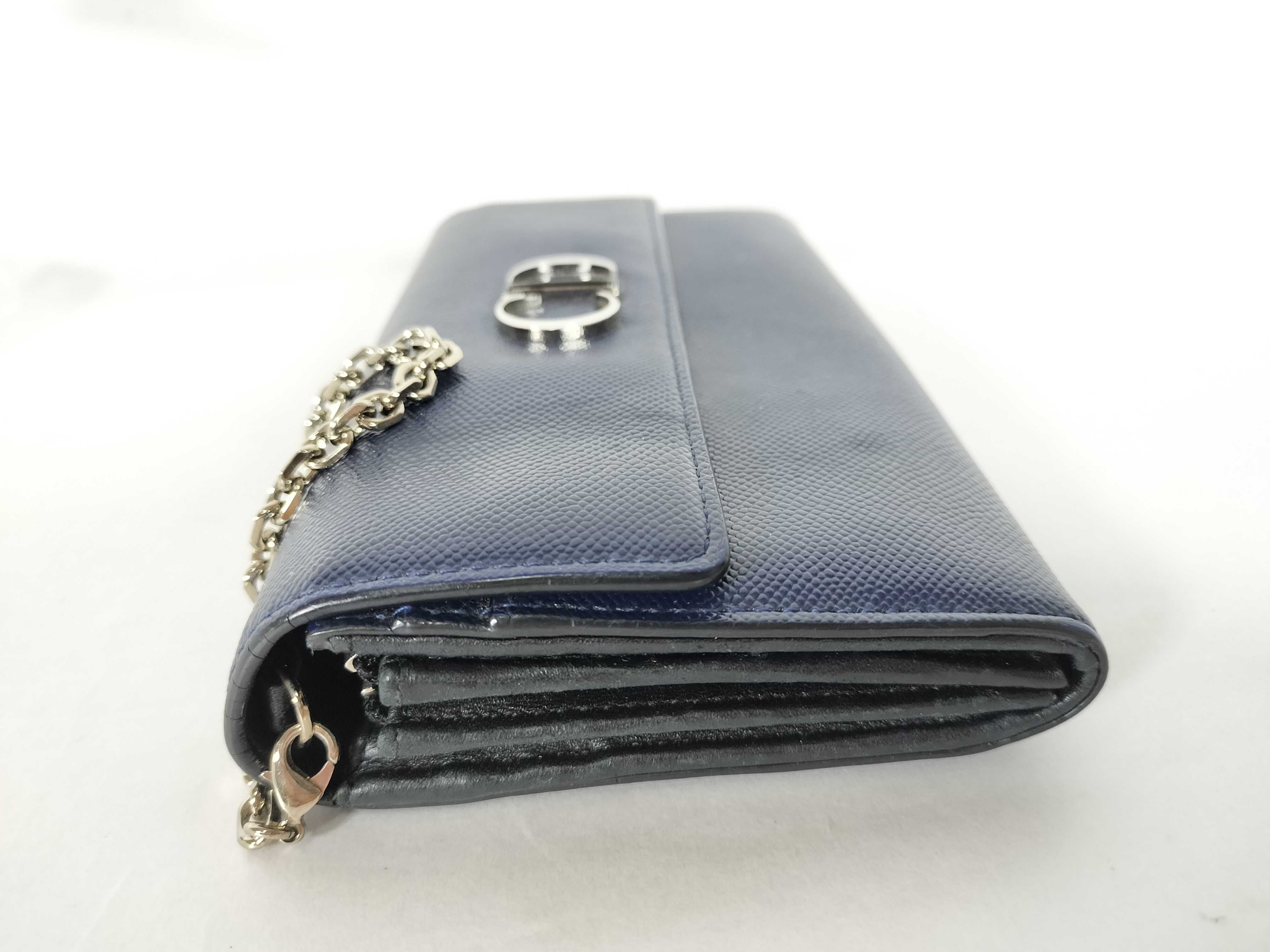 Chain Wallet, Navy — view 11