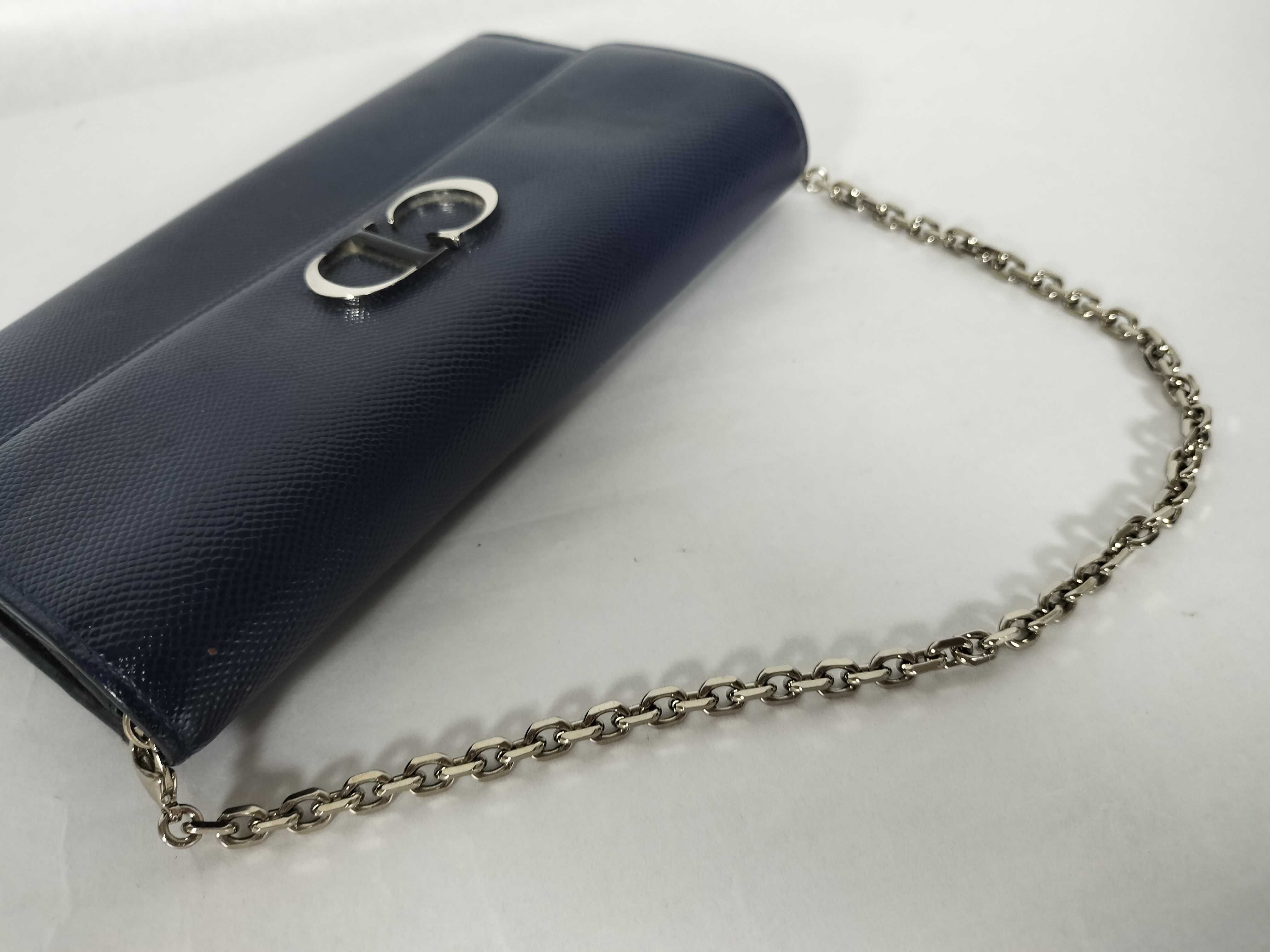 Chain Wallet, Navy — view 3