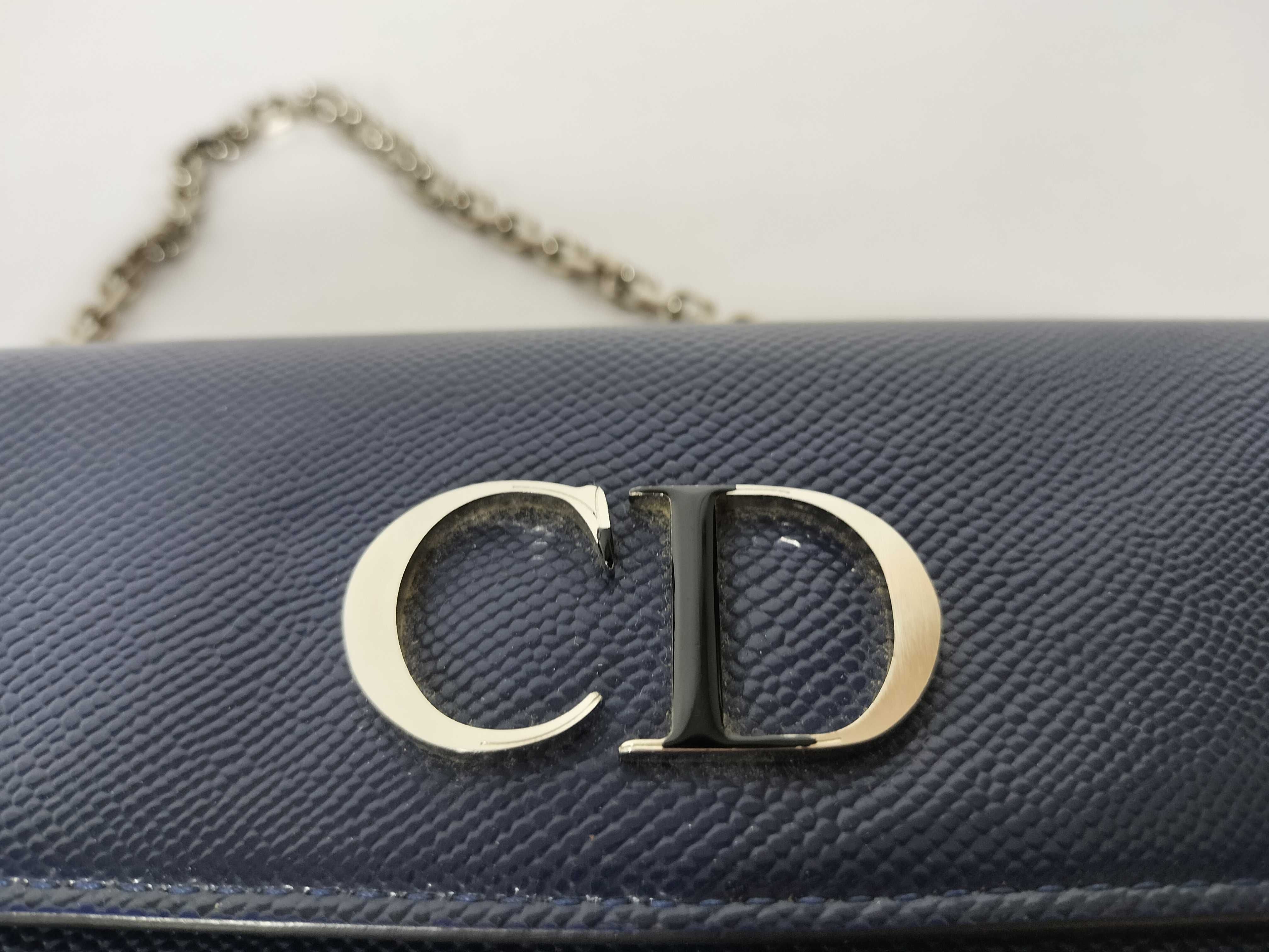 Chain Wallet, Navy — view 7