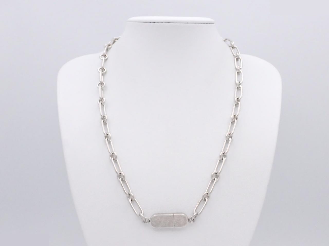 925 Chain Link Necklace, 49.4g, Chain approx. 54cm — view 3
