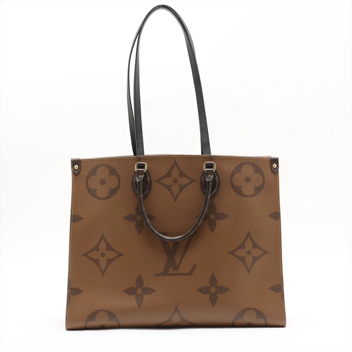 Giant Monogram Reverse On the Go GM M45320 Brown RFID reaction available — view 2