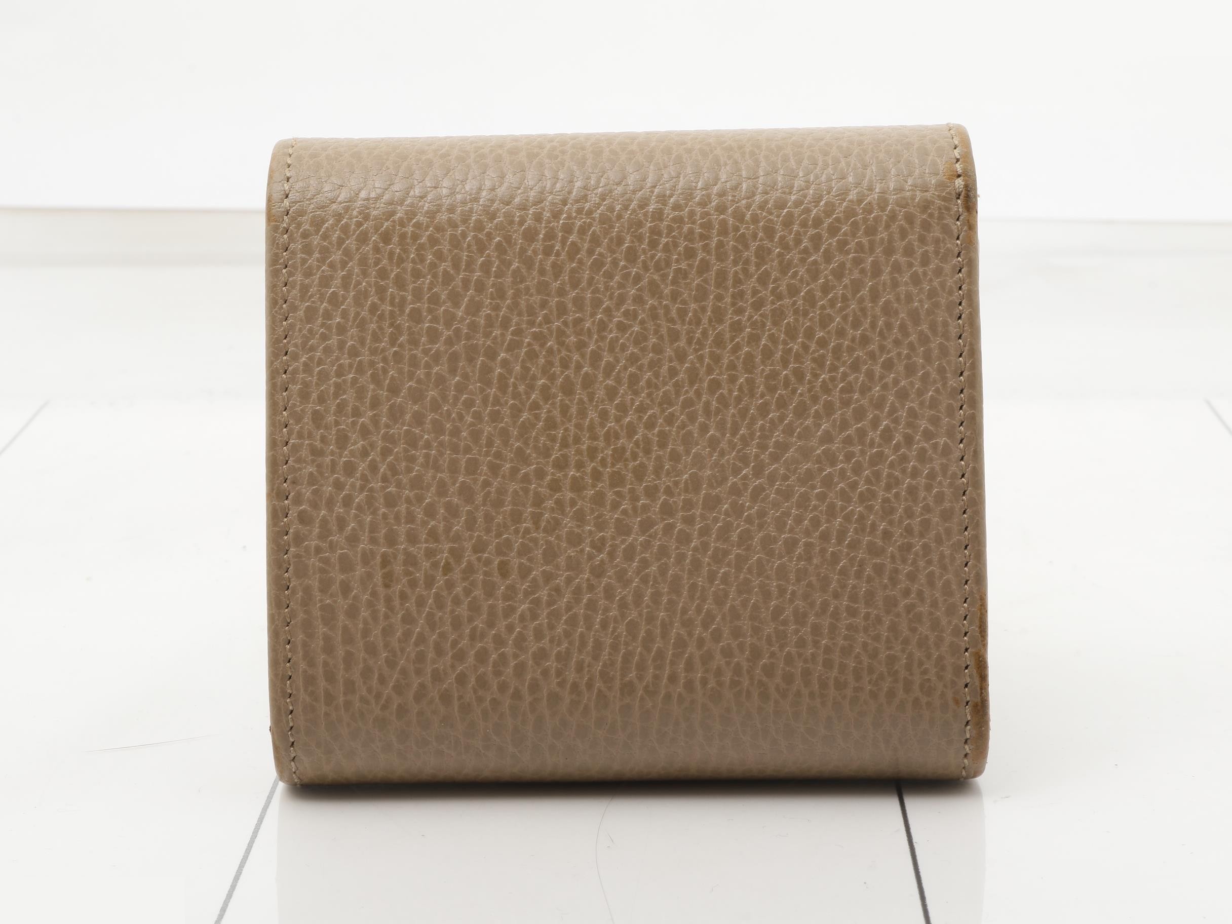 Marmont bi-fold wallet, pink beige, 598587, 0416 — view 2