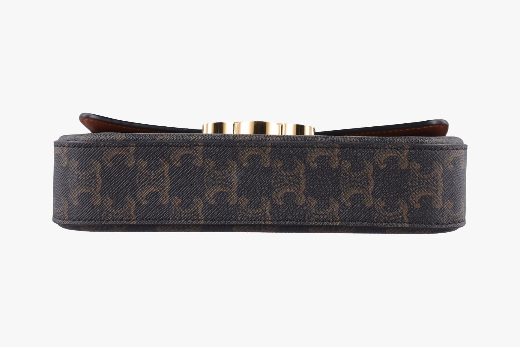 Claude Triomphe PVC Coated Canvas Brown — view 3