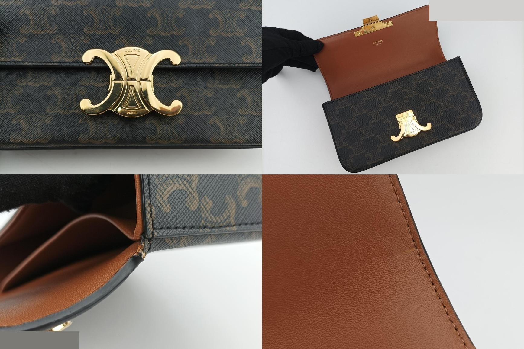 Claude Triomphe PVC Coated Canvas Brown — view 9