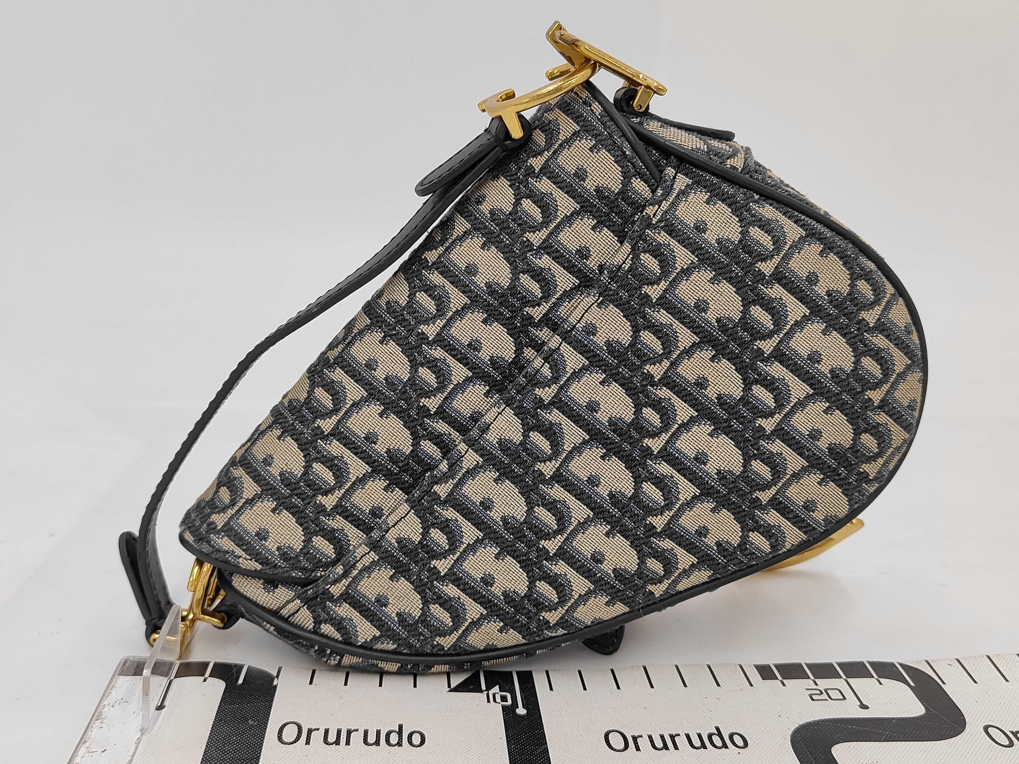 Oblique Saddle Handbag Pouch — view 2