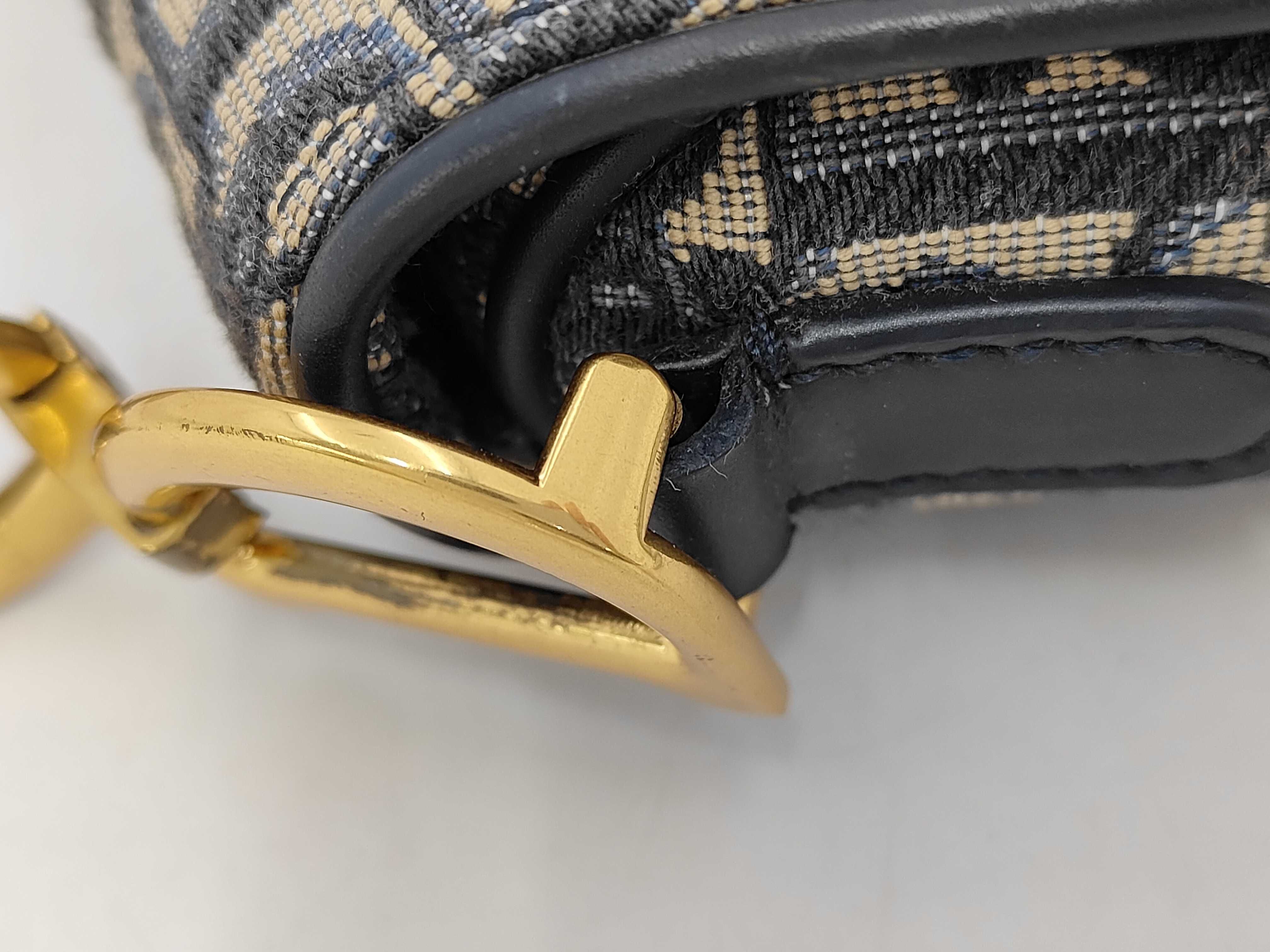 Oblique Saddle Handbag Pouch — view 7