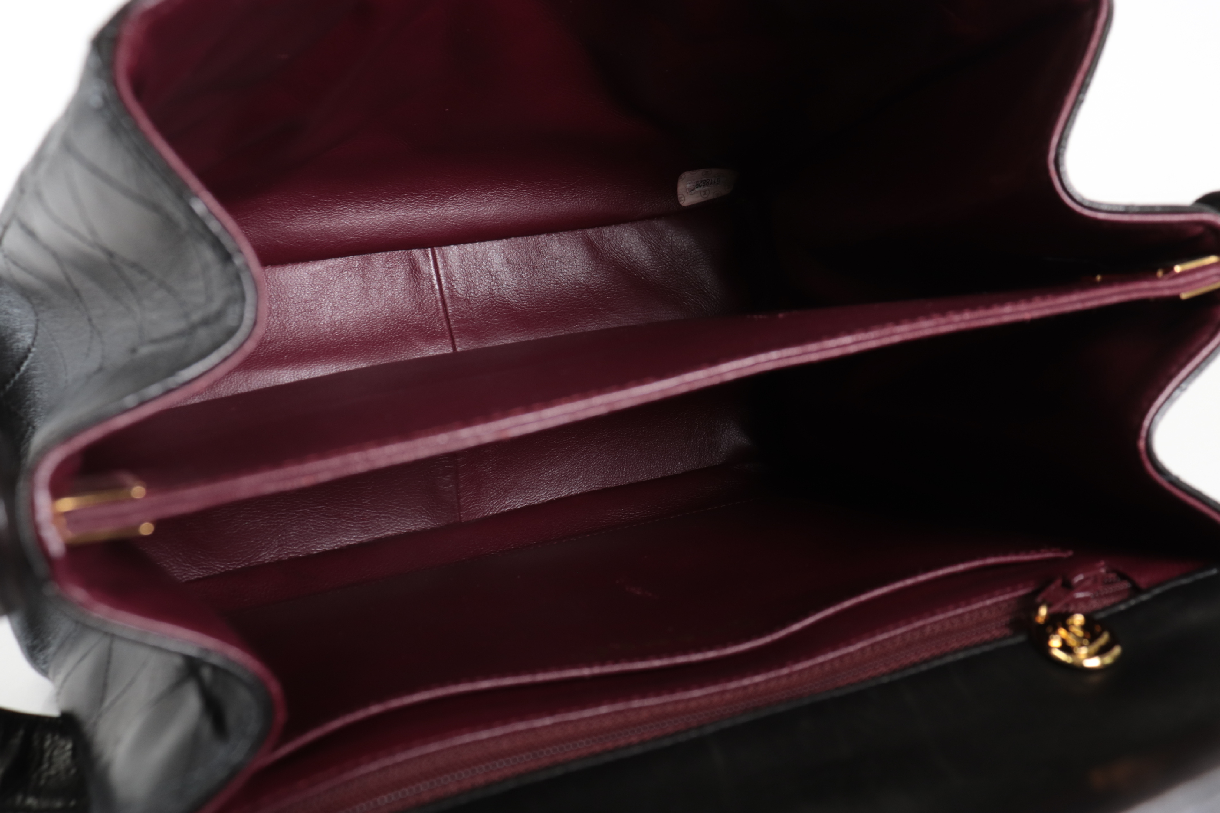 Turnlock Lambskin One-Shoulder Bag (Serial No. 5) — view 9