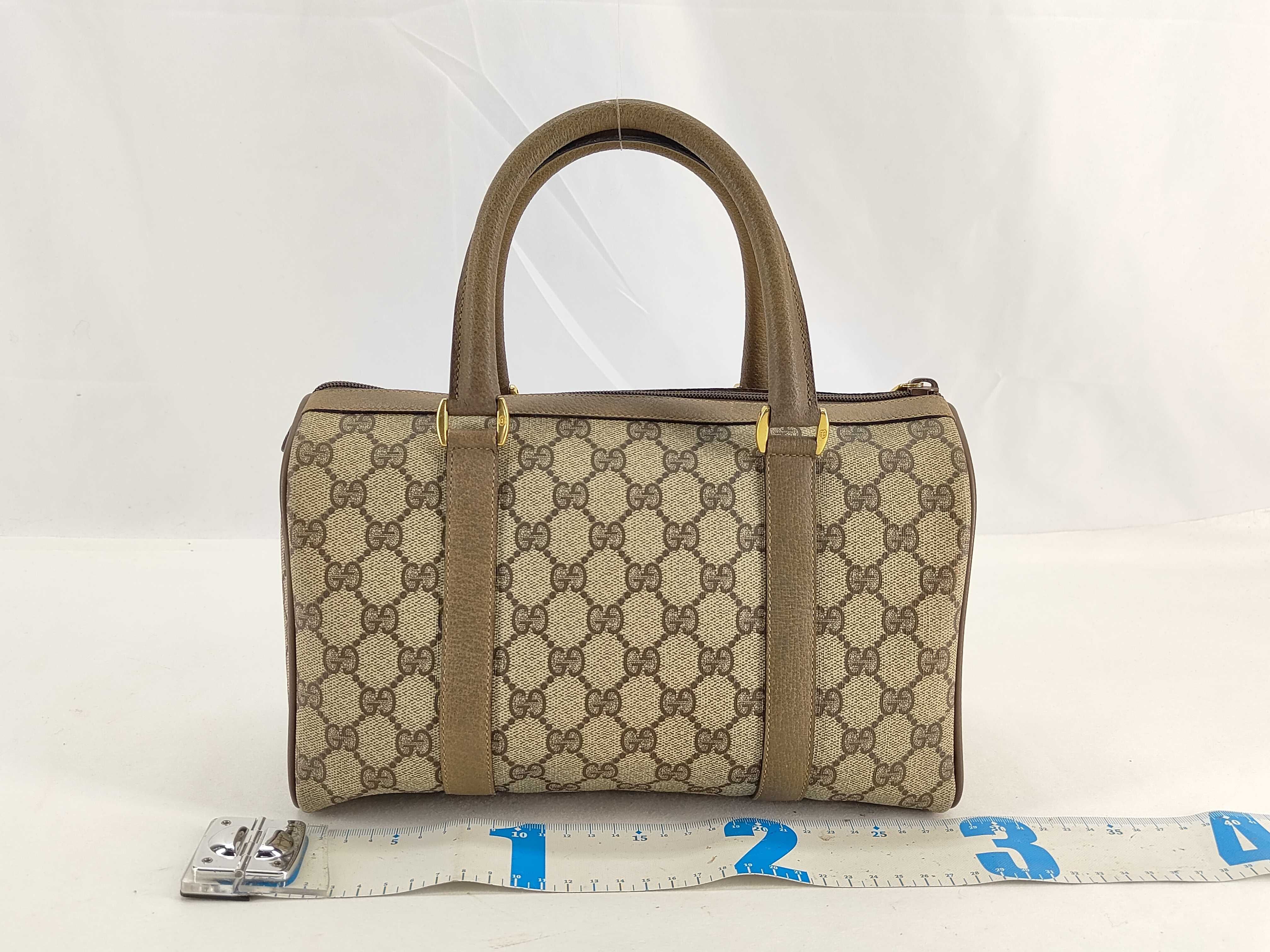 GG Supreme Sherry Mini Boston Bag 116.02.006 Beige — view 2