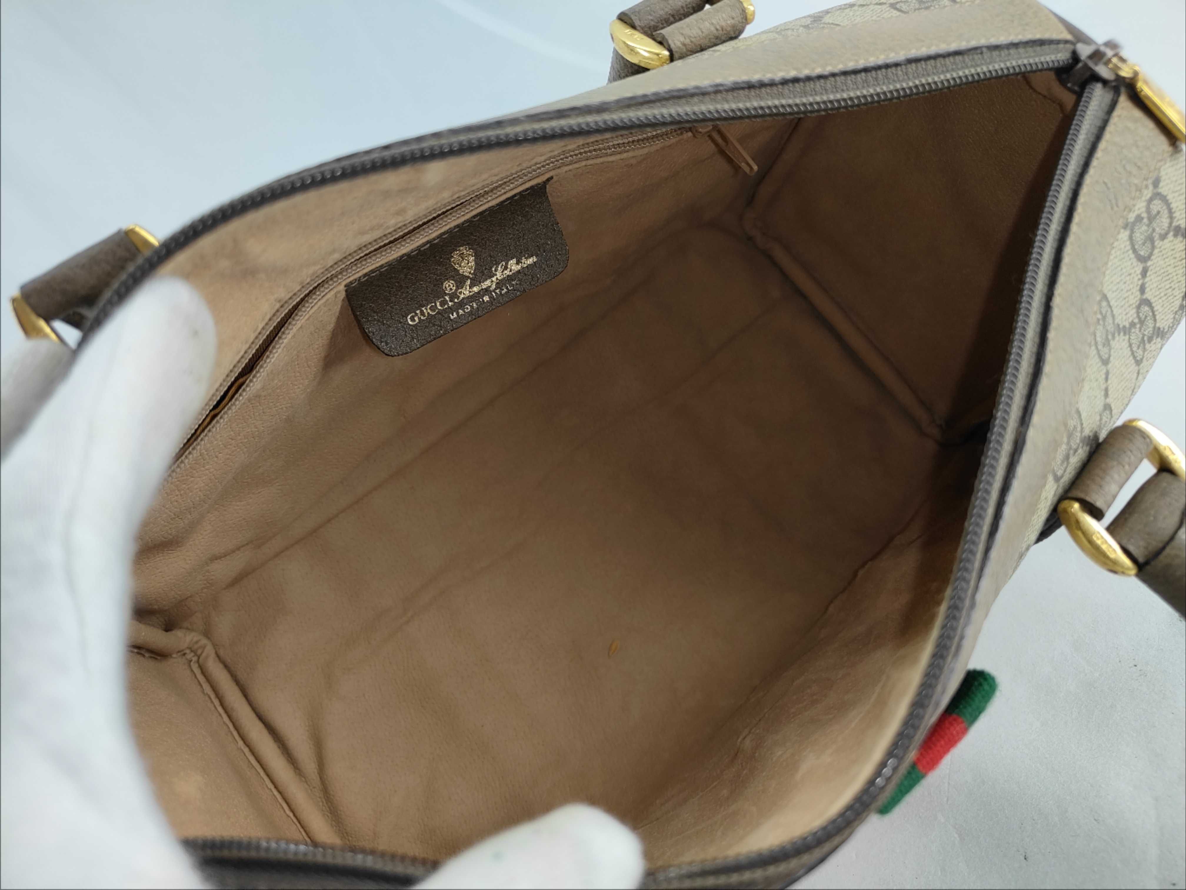 GG Supreme Sherry Mini Boston Bag 116.02.006 Beige — view 11