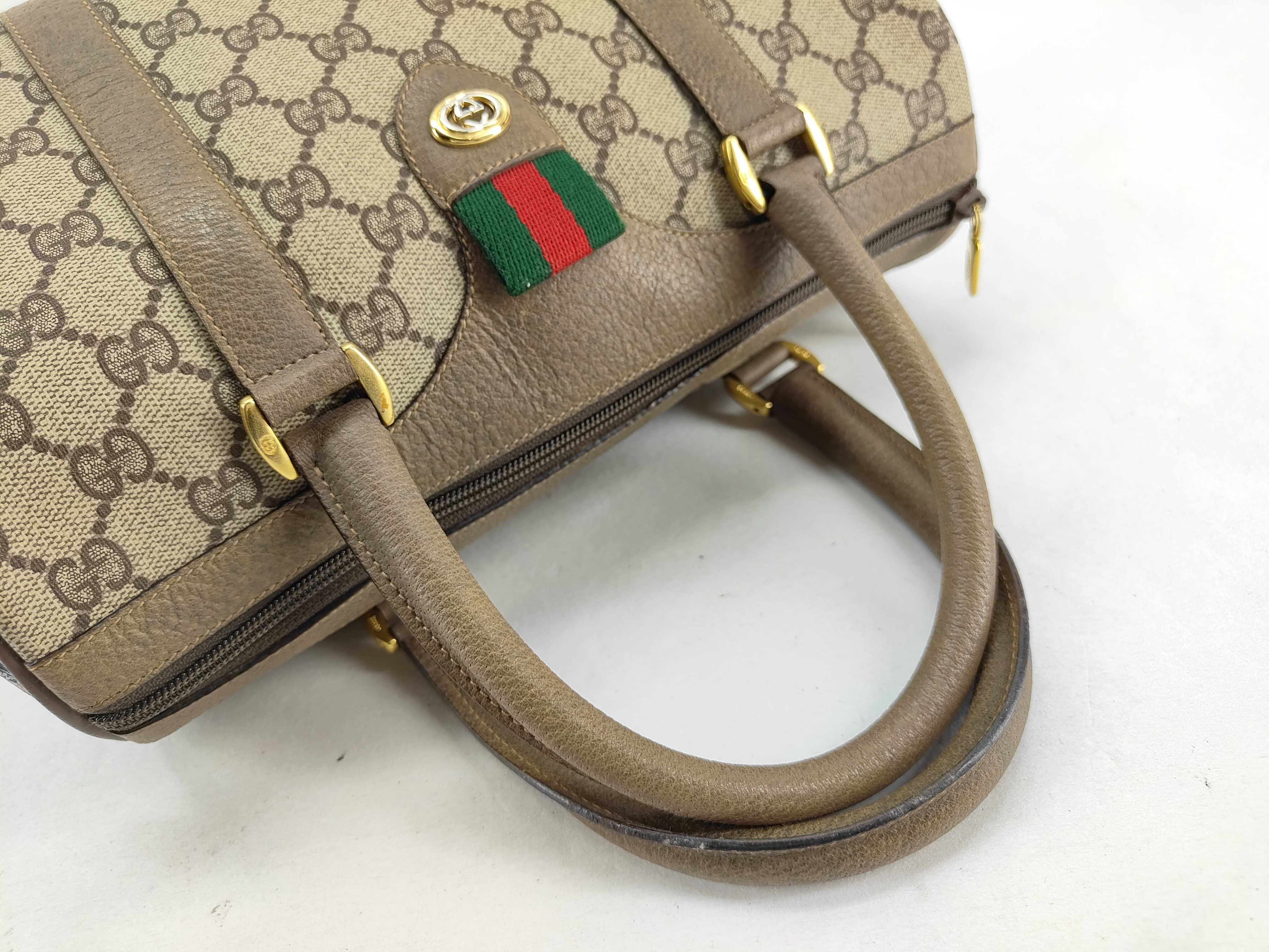 GG Supreme Sherry Mini Boston Bag 116.02.006 Beige — view 3